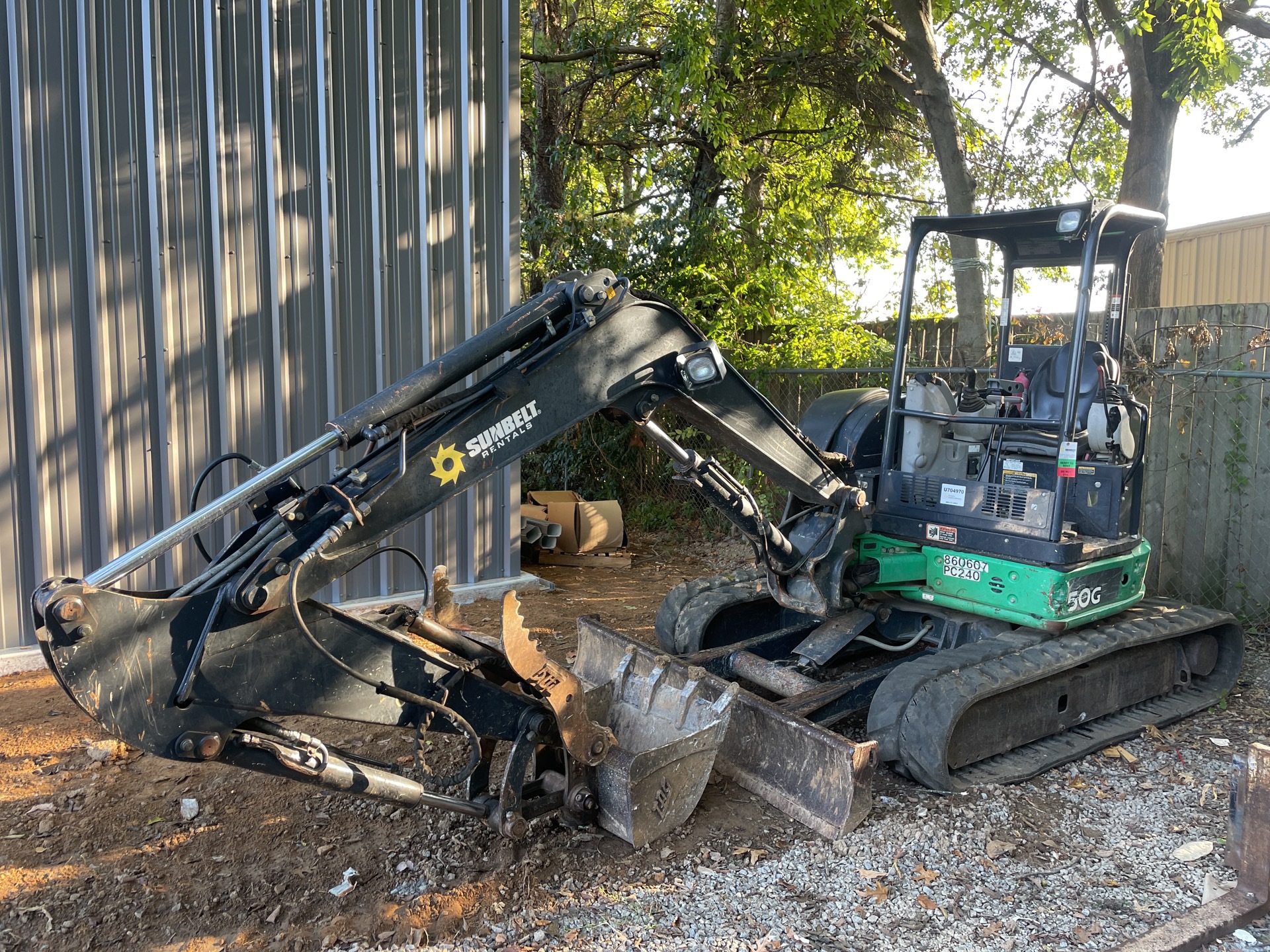 2016 John Deere 50G Mini Excavator