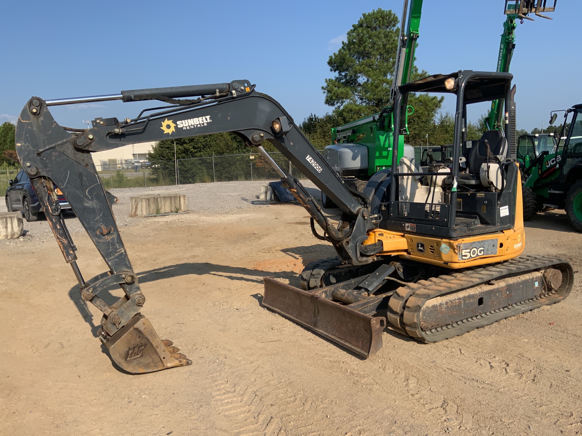 2015 John Deere 50G Mini Excavator