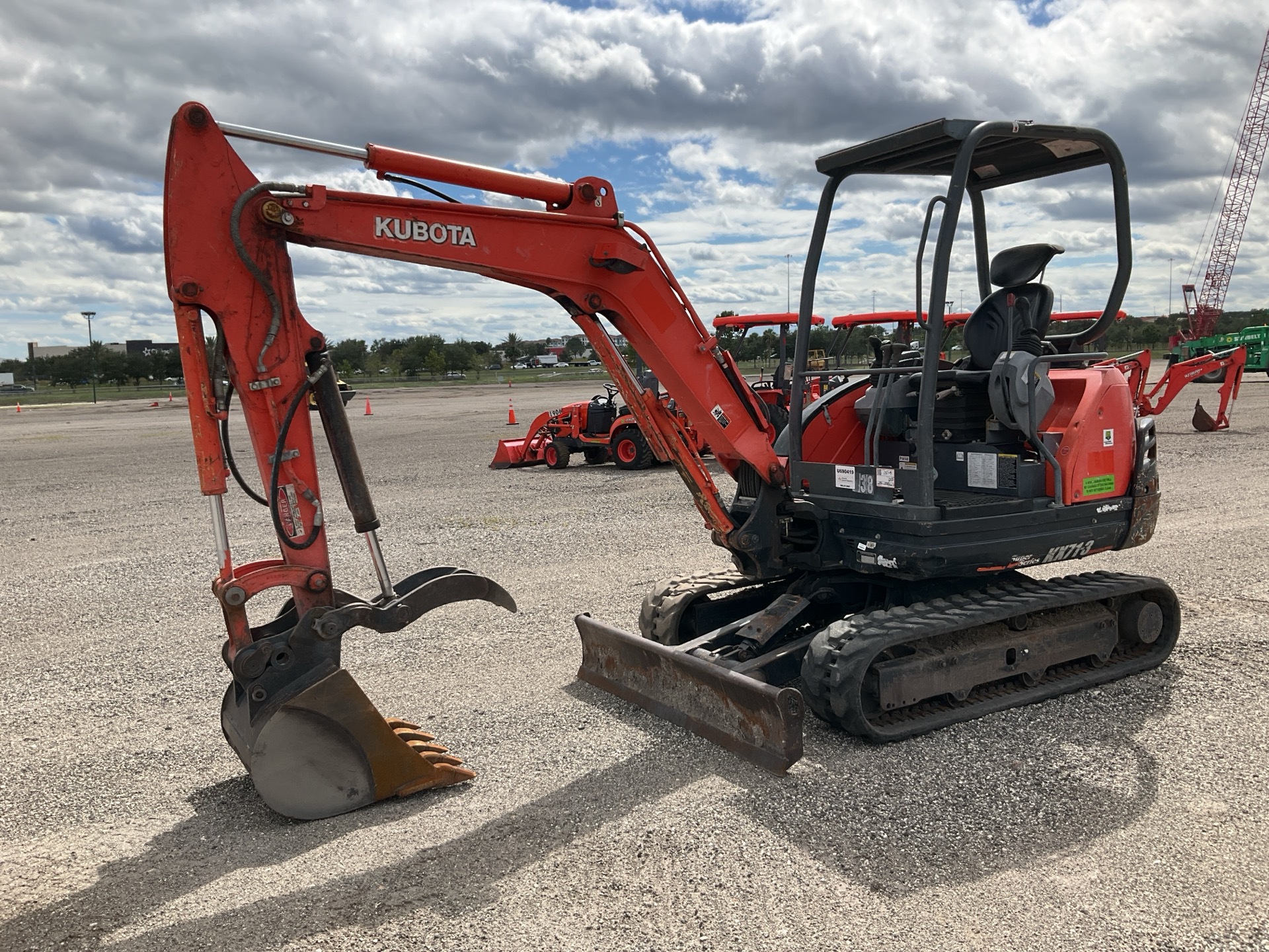 2018 Kubota KX71-3S Mini Excavator