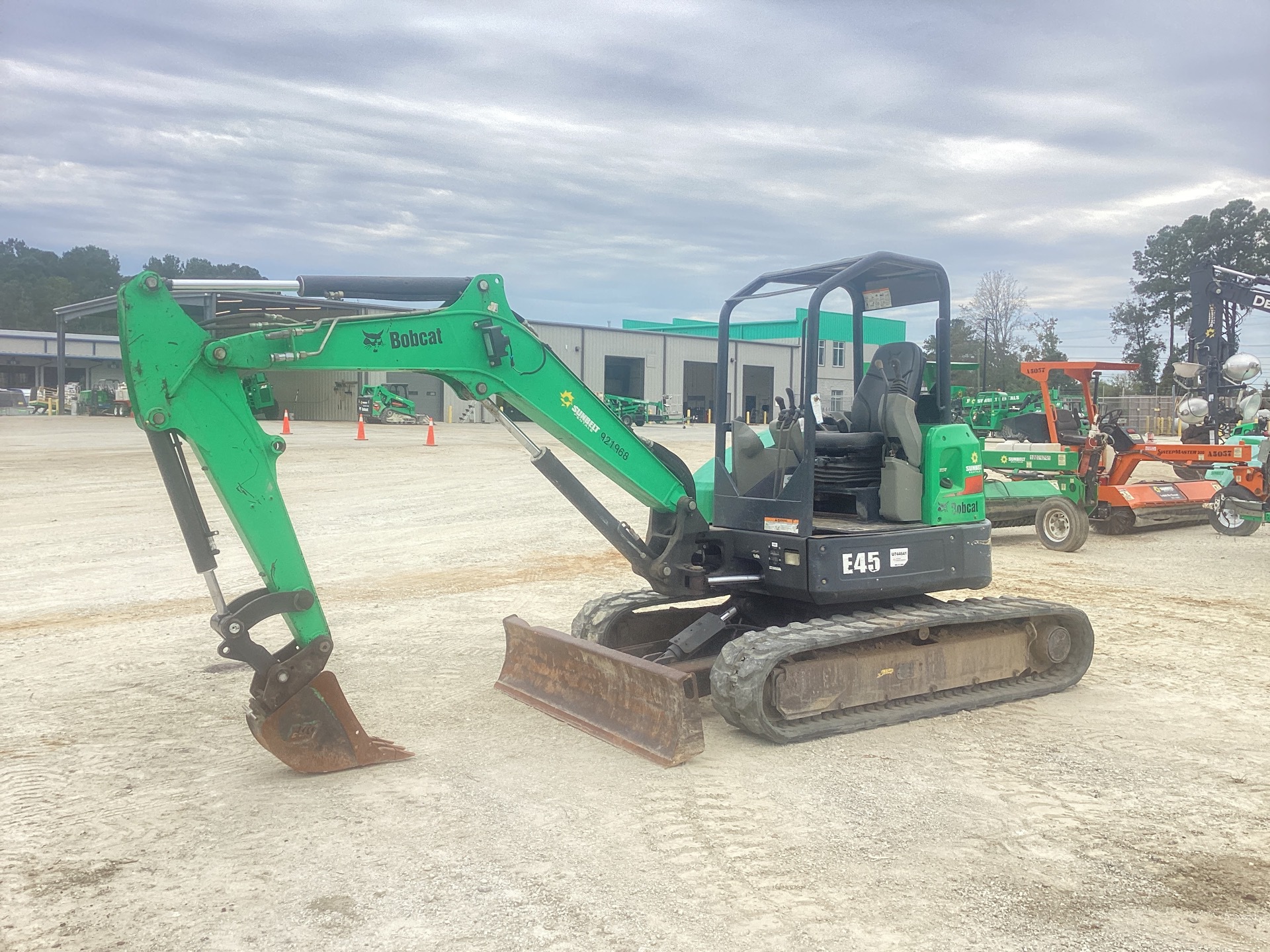 2016 Bobcat E45 Mini Excavator