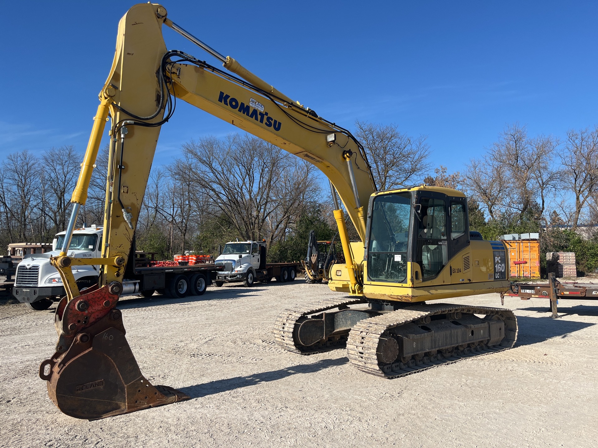 2004 Komatsu PC160LC-7KA Tracked Excavator