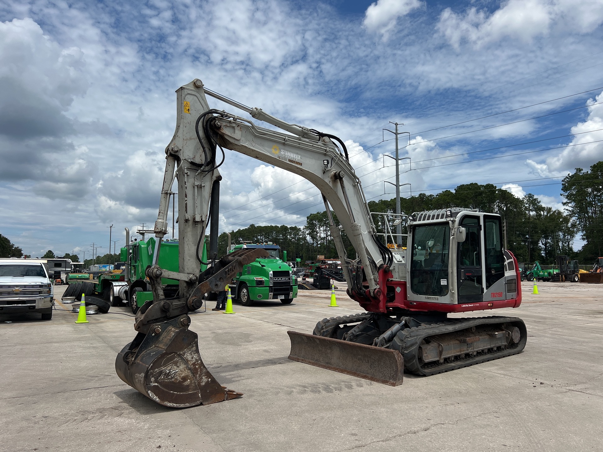 2018 Takeuchi TB2150 Mini Excavator