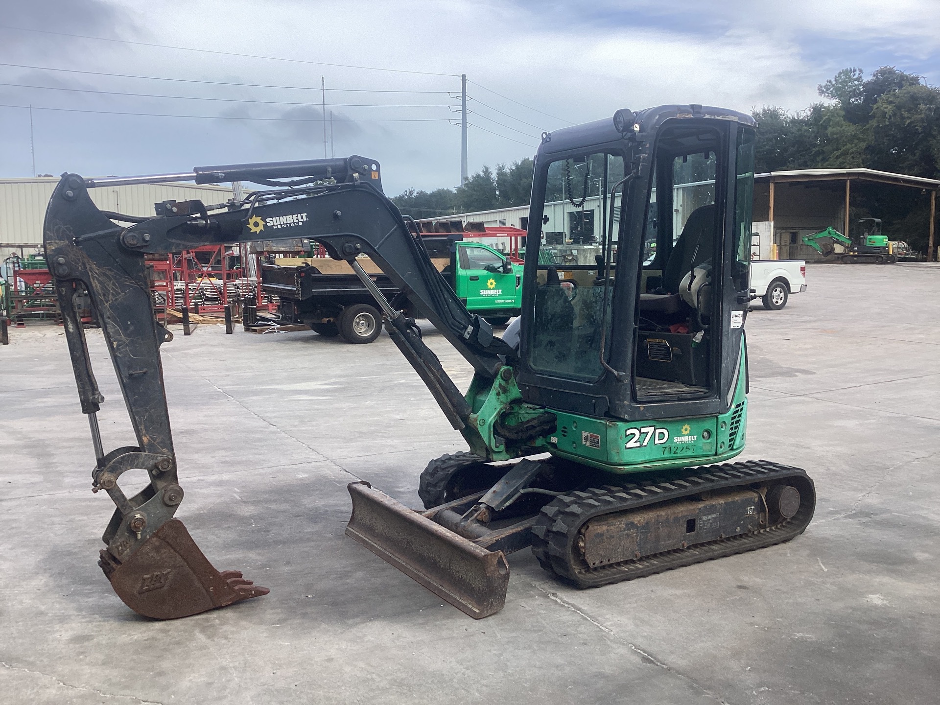 2015 John Deere 27D Mini Excavator