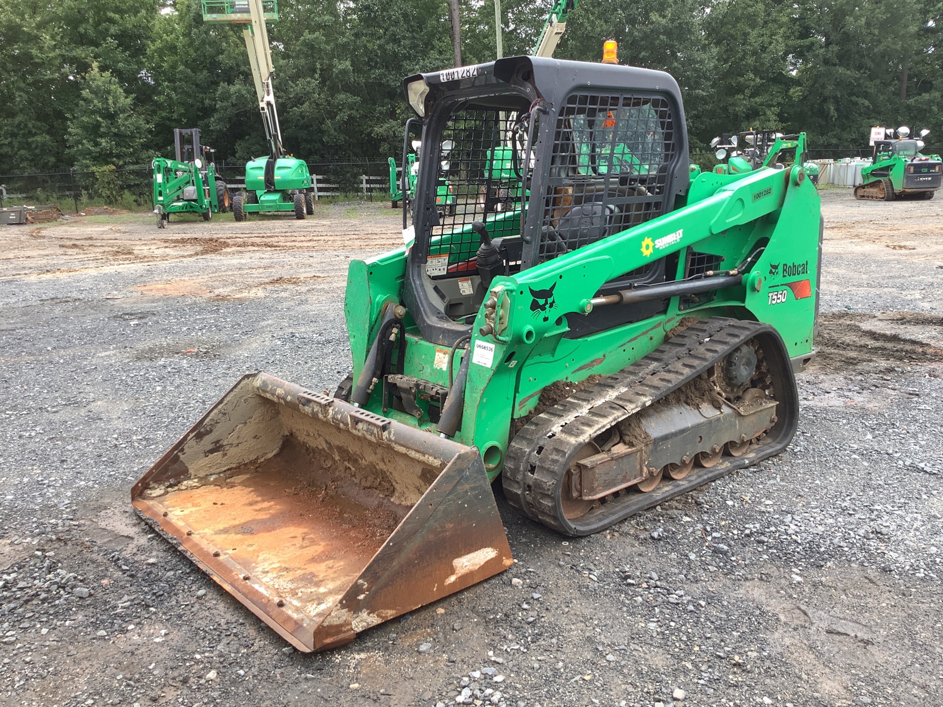 2017 Bobcat T550 Compact Track Loader