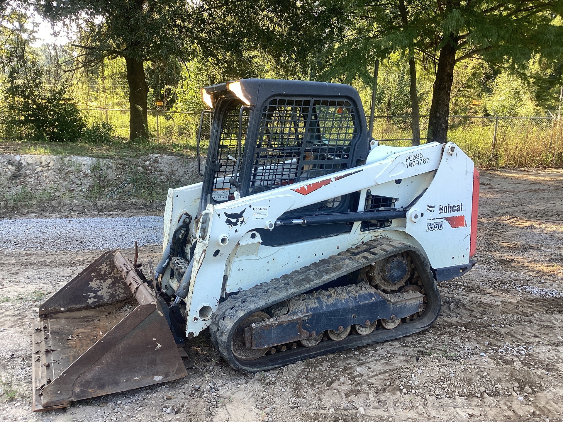 2017 Bobcat T550 Compact Track Loader