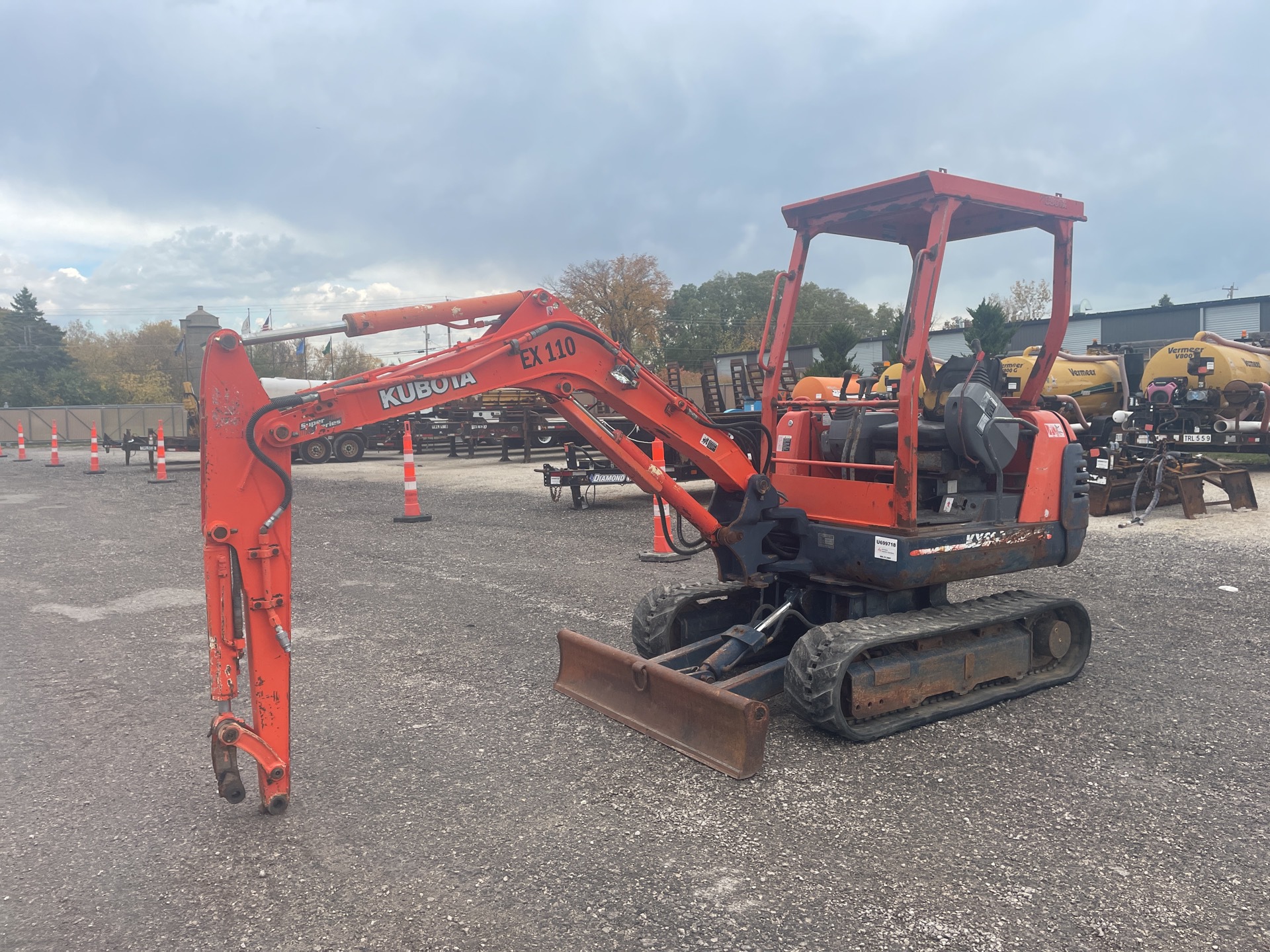 2002 Kubota KX61-2 Mini Excavator