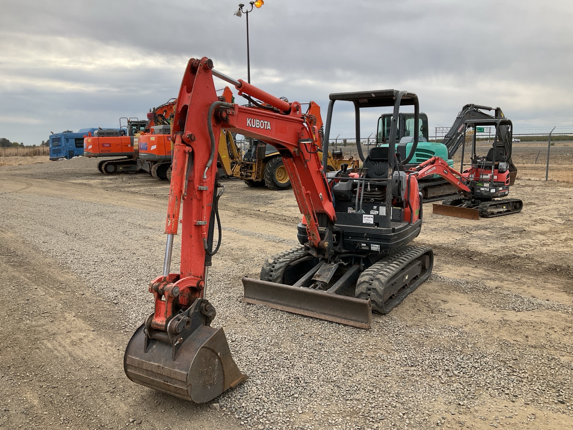 2018 Kubota KX71-3S Mini Excavator