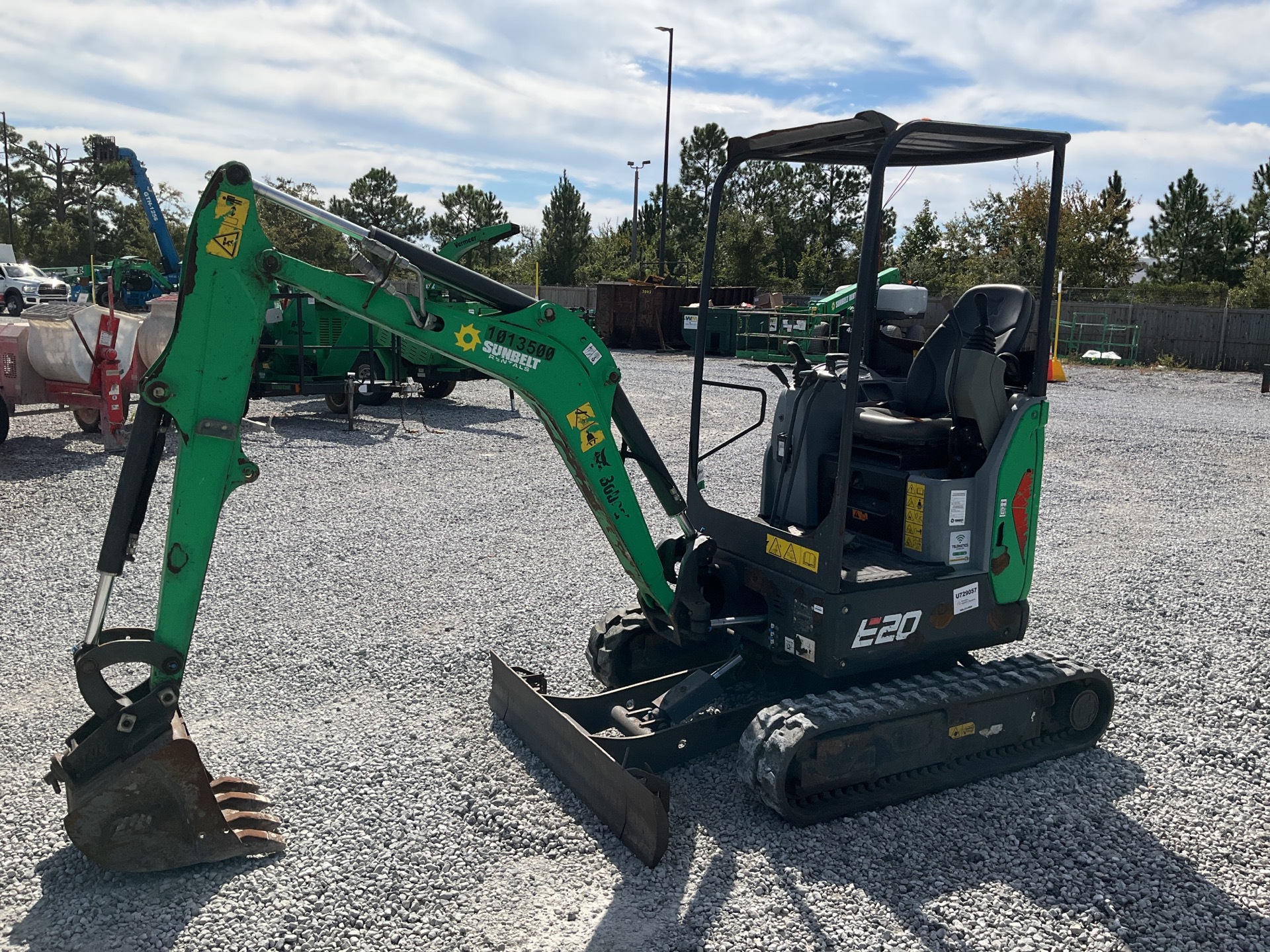 2017 Bobcat E20 Mini Excavator