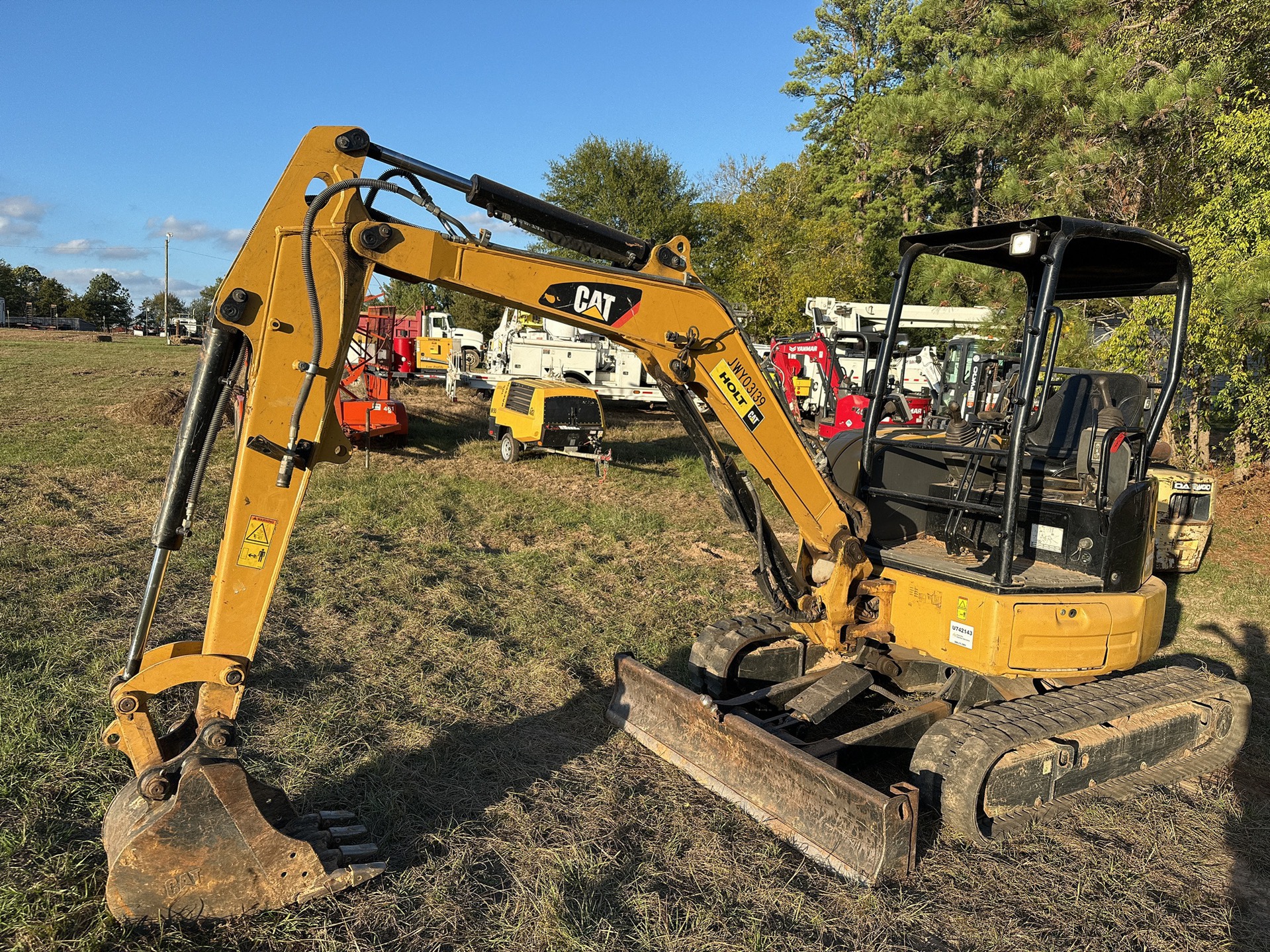 2018 Cat 303.5E2CR Mini Excavator