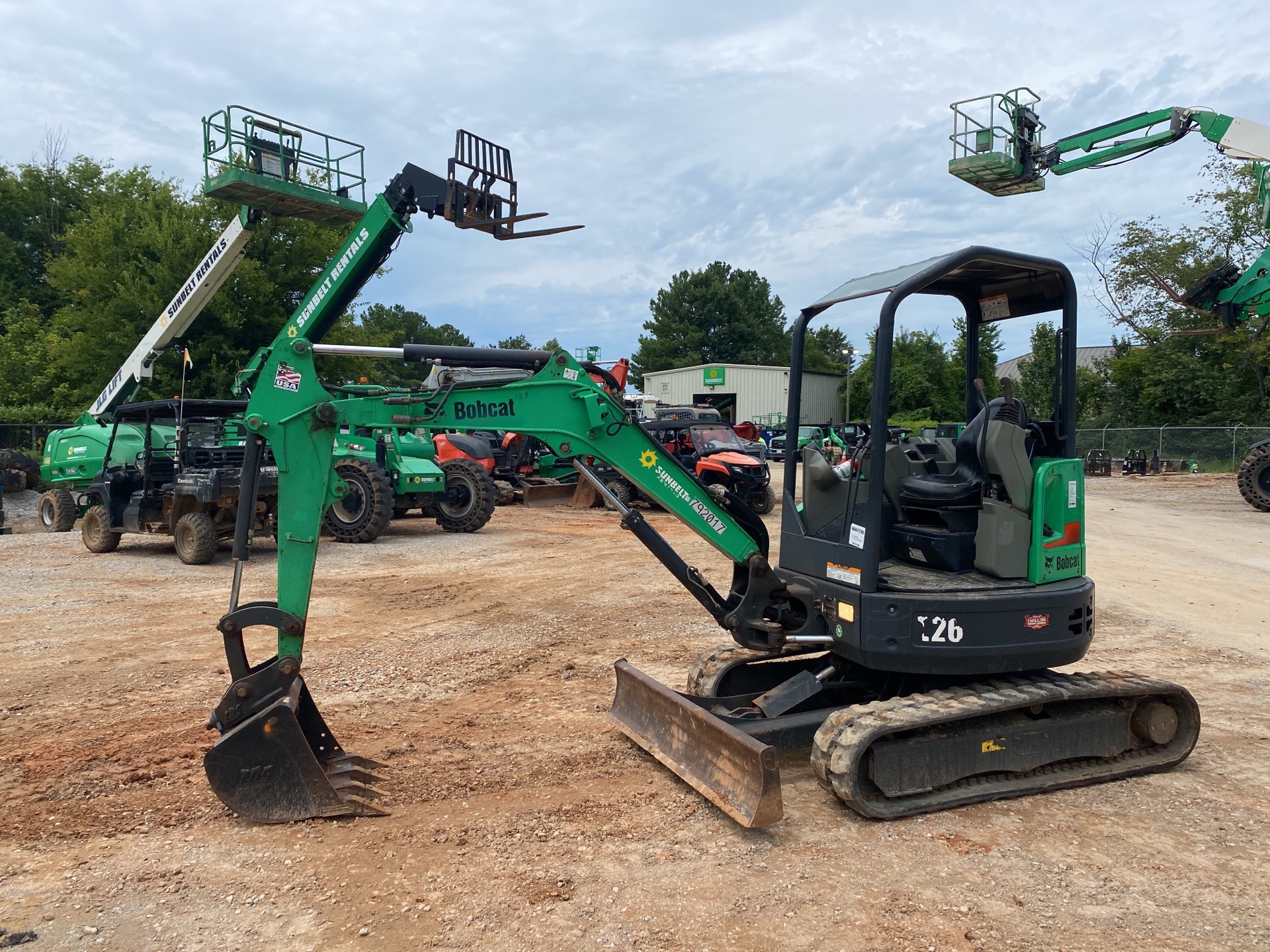 2015 Bobcat E26 Mini Excavator