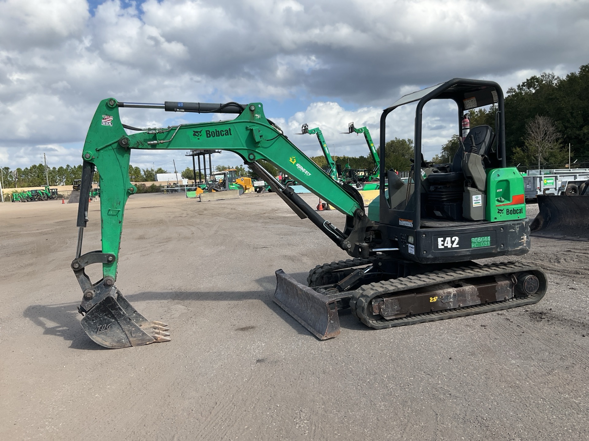 2017 Bobcat E42 Mini Excavator