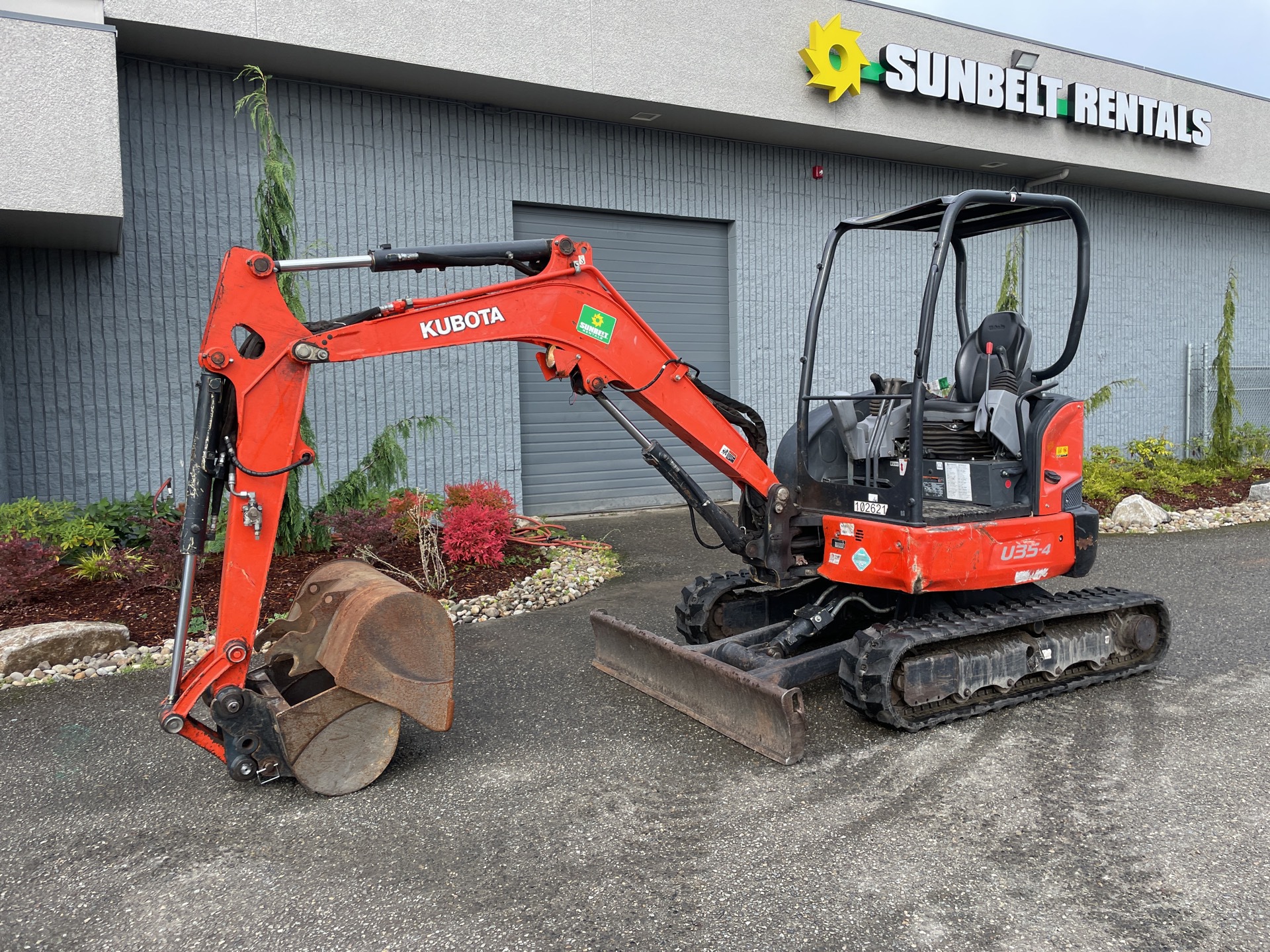 2017 Kubota U35-4 Mini Excavator