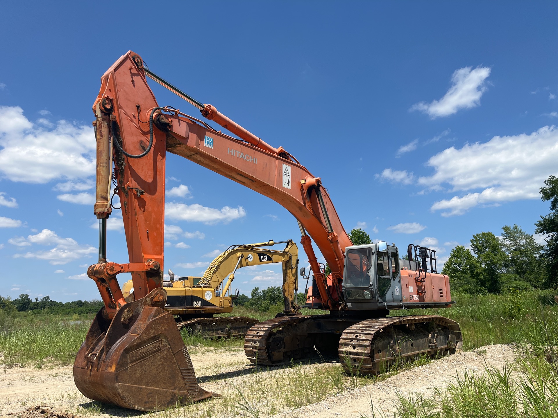 1997 Hitachi EX750-5 Tracked Excavator