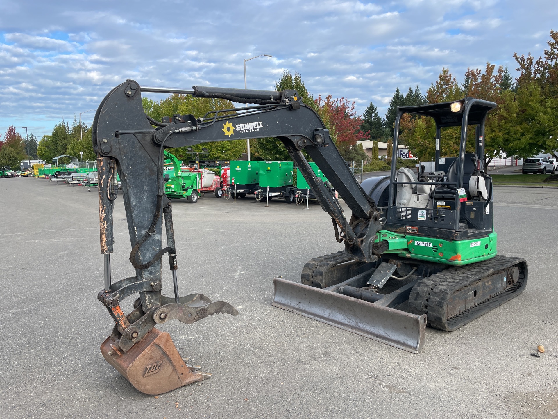 2016 John Deere 50G Mini Excavator