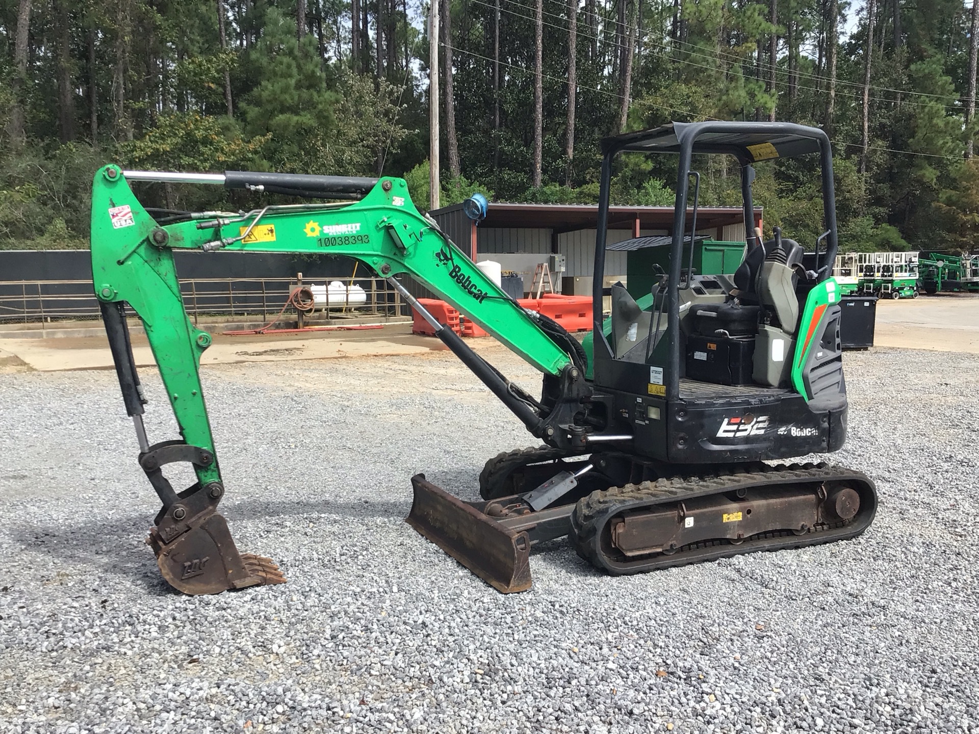 2018 Bobcat E32I Mini Excavator