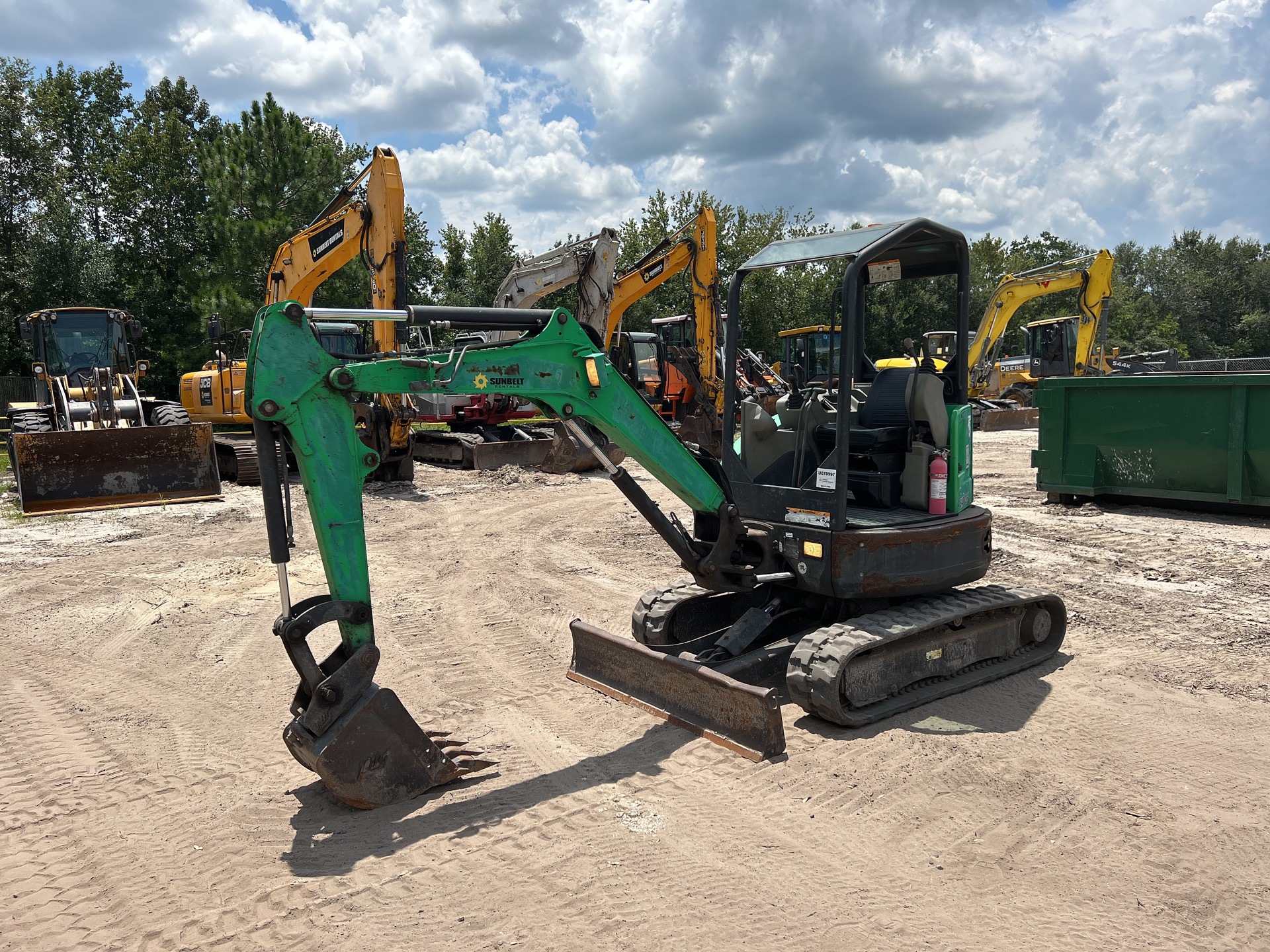 2016 Bobcat E26 Mini Excavator