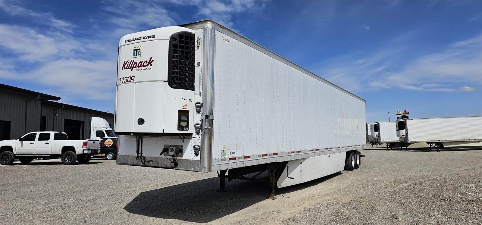 2012 Wabash 53 ft Reefer Trailer - Sliding Axle, Swing Door, Thermo King