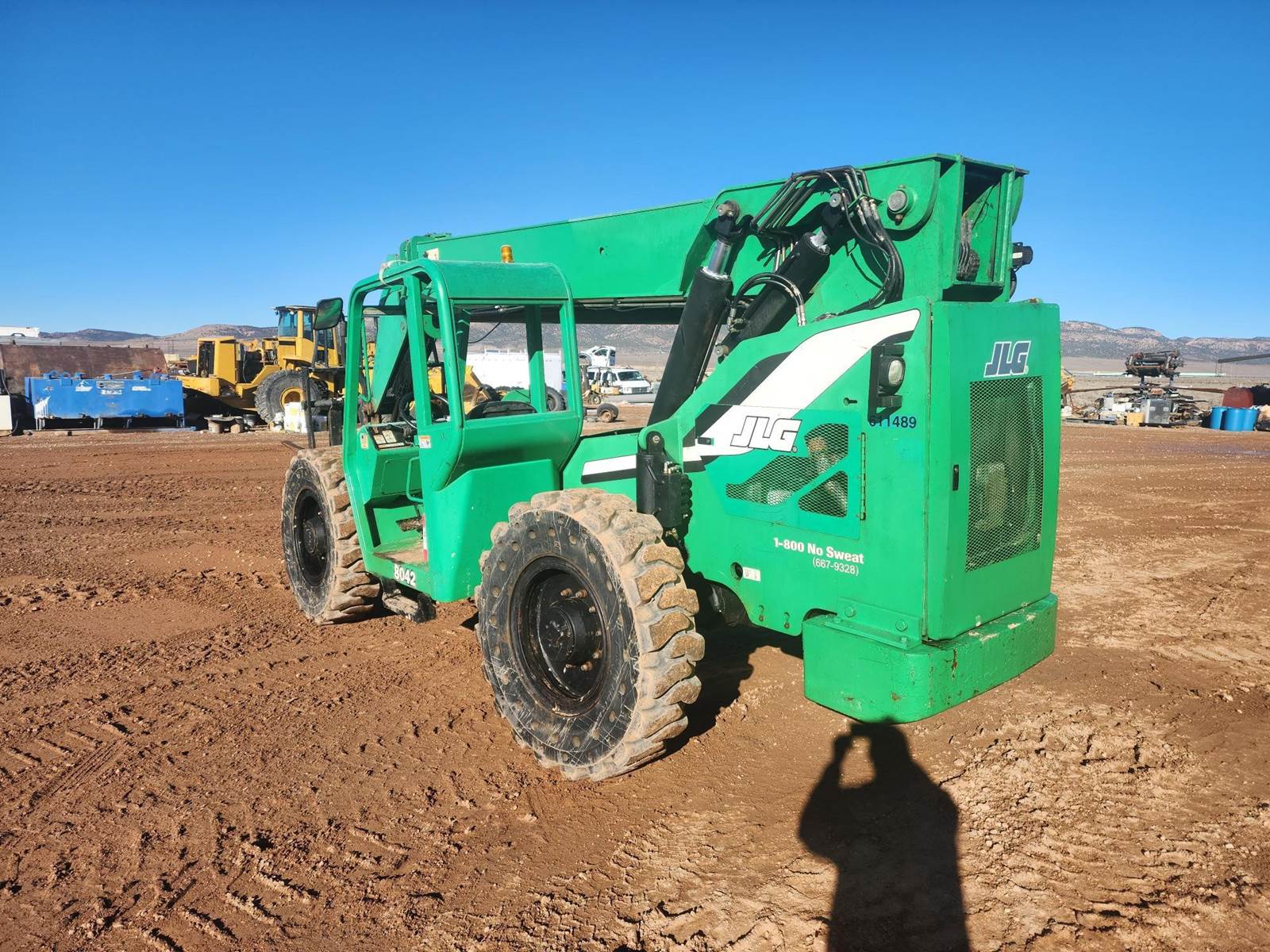 2014 SkyTrak 8042 Telehandler - 8000lb Capacity, 42ft Lift Height