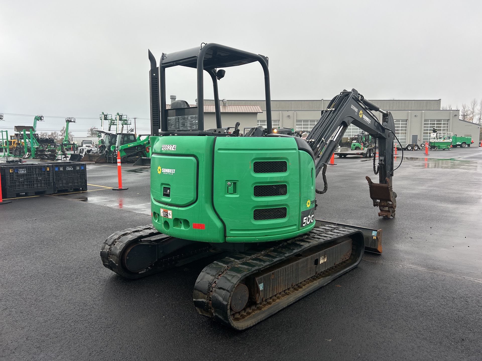 2017 John Deere 50G Mini Excavator