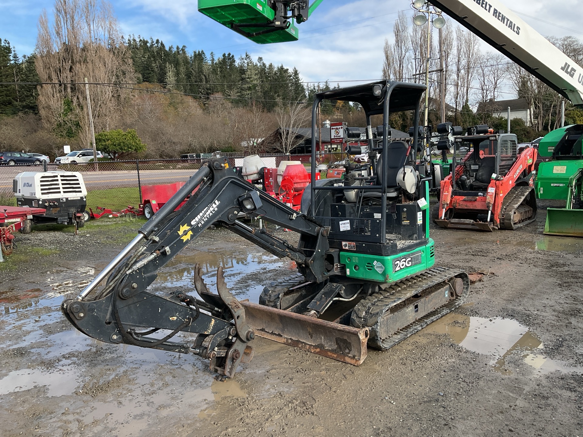 2016 John Deere 26G Mini Excavator