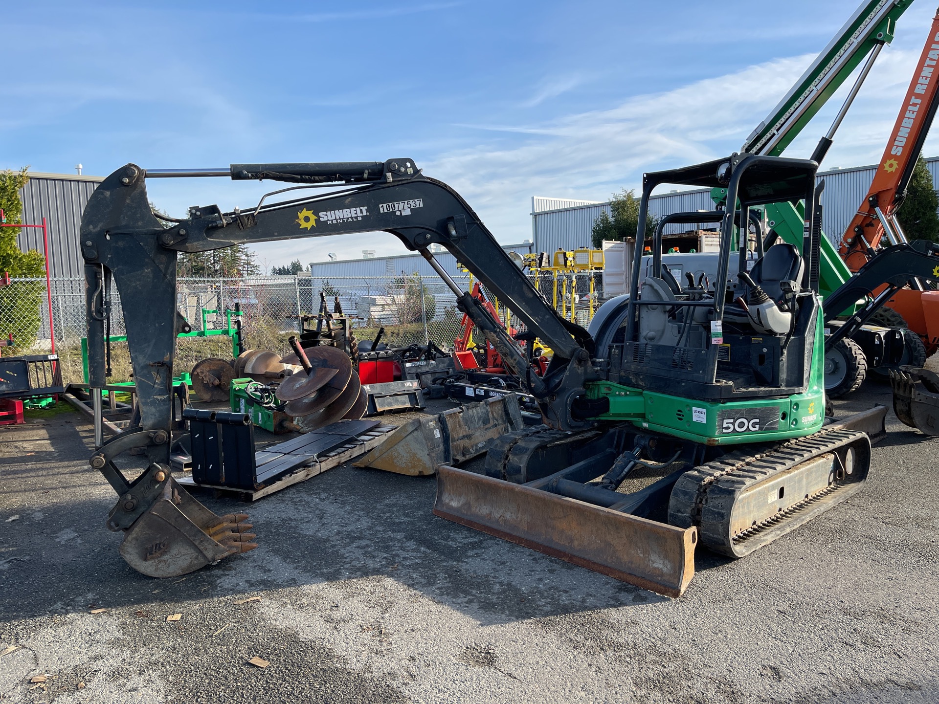 2018 John Deere 50G Mini Excavator