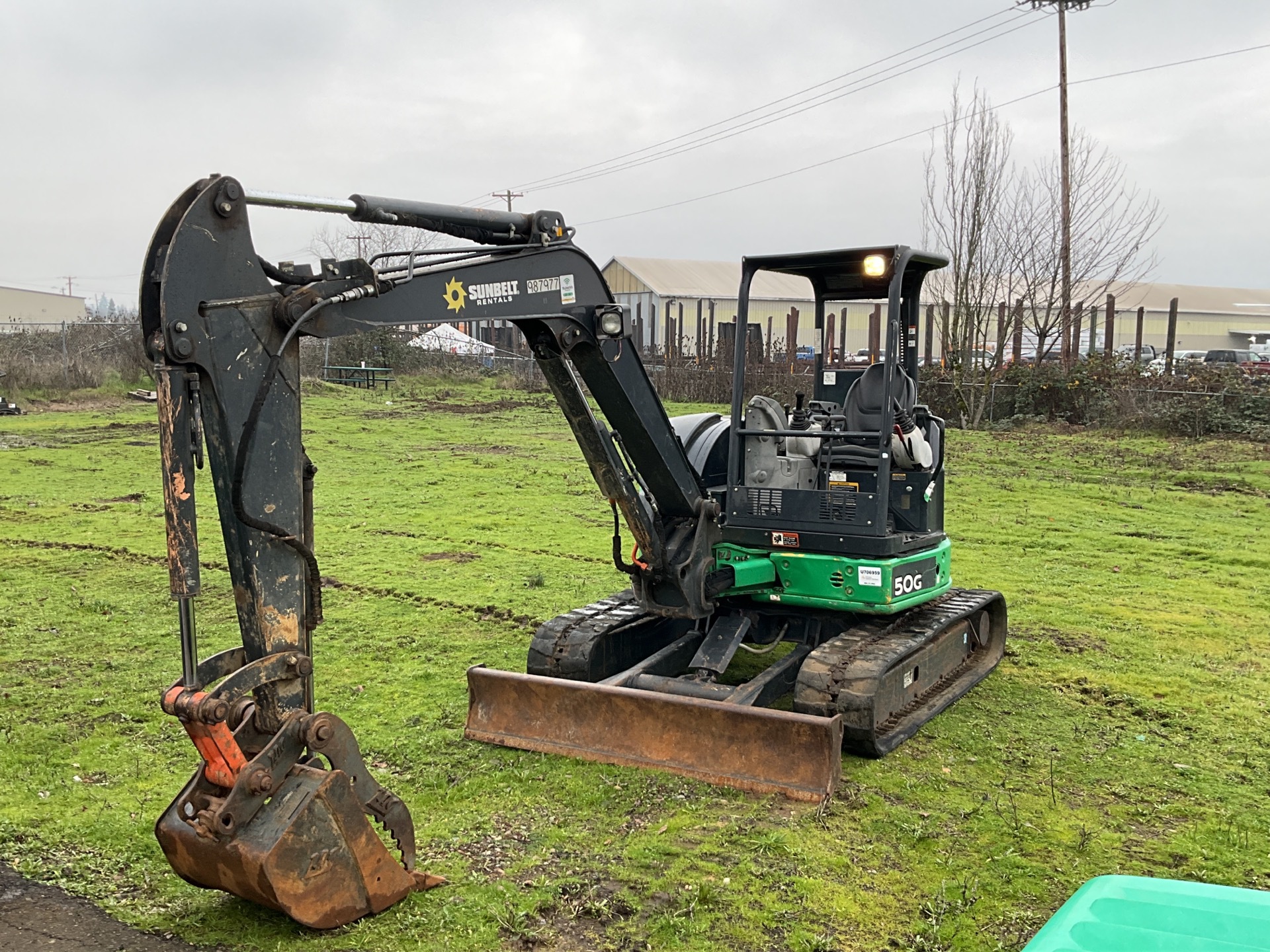 2016 John Deere 50G Mini Excavator