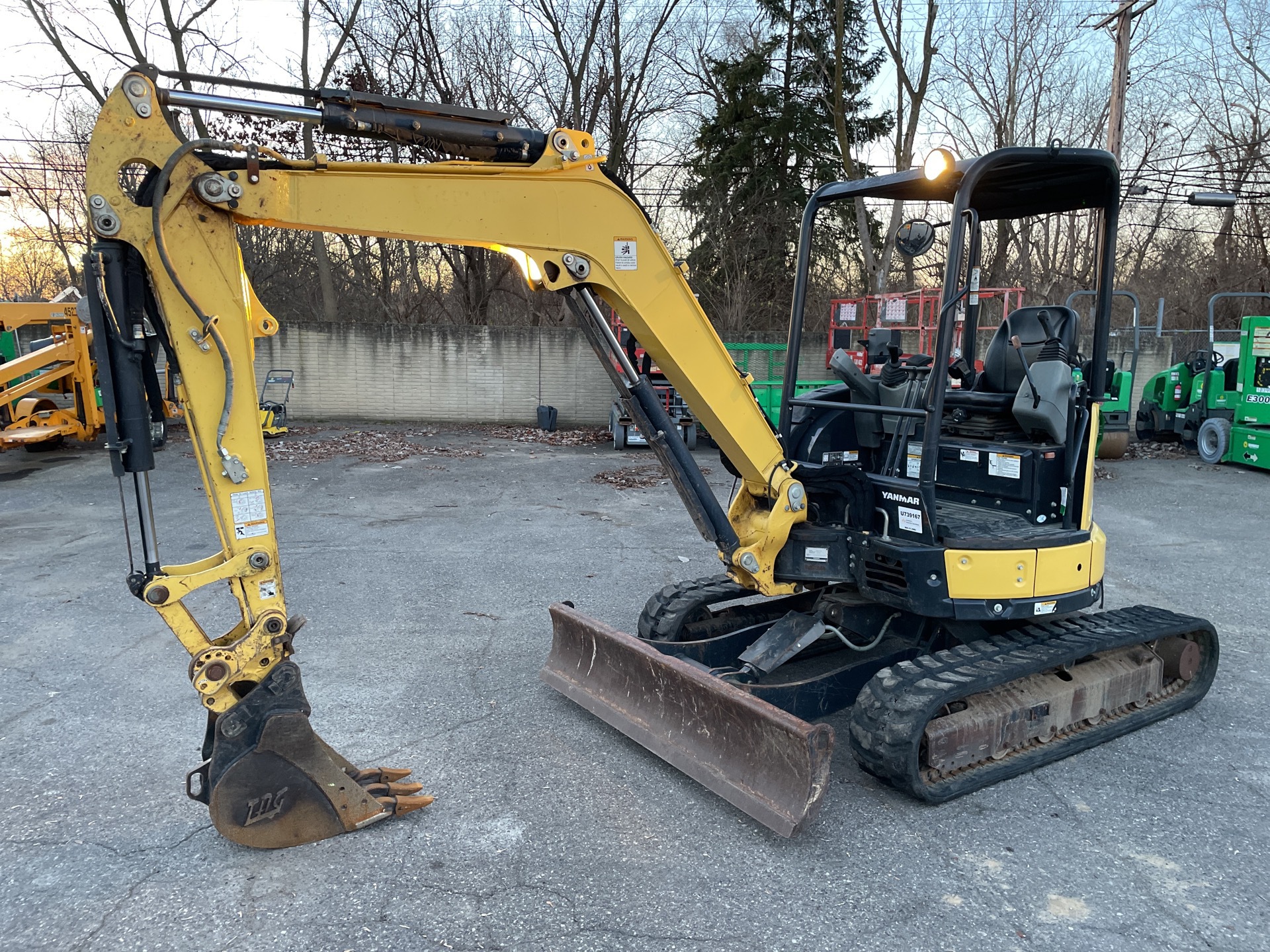 2018 Yanmar ViO35-6A Mini Excavator