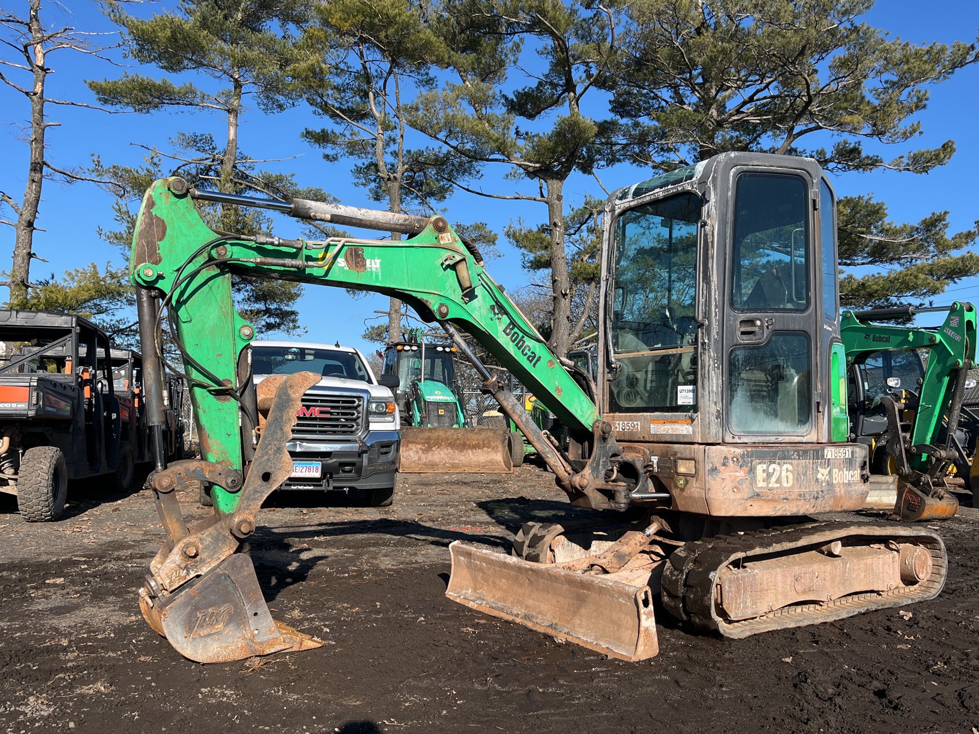 2015 Bobcat E26 Mini Excavator