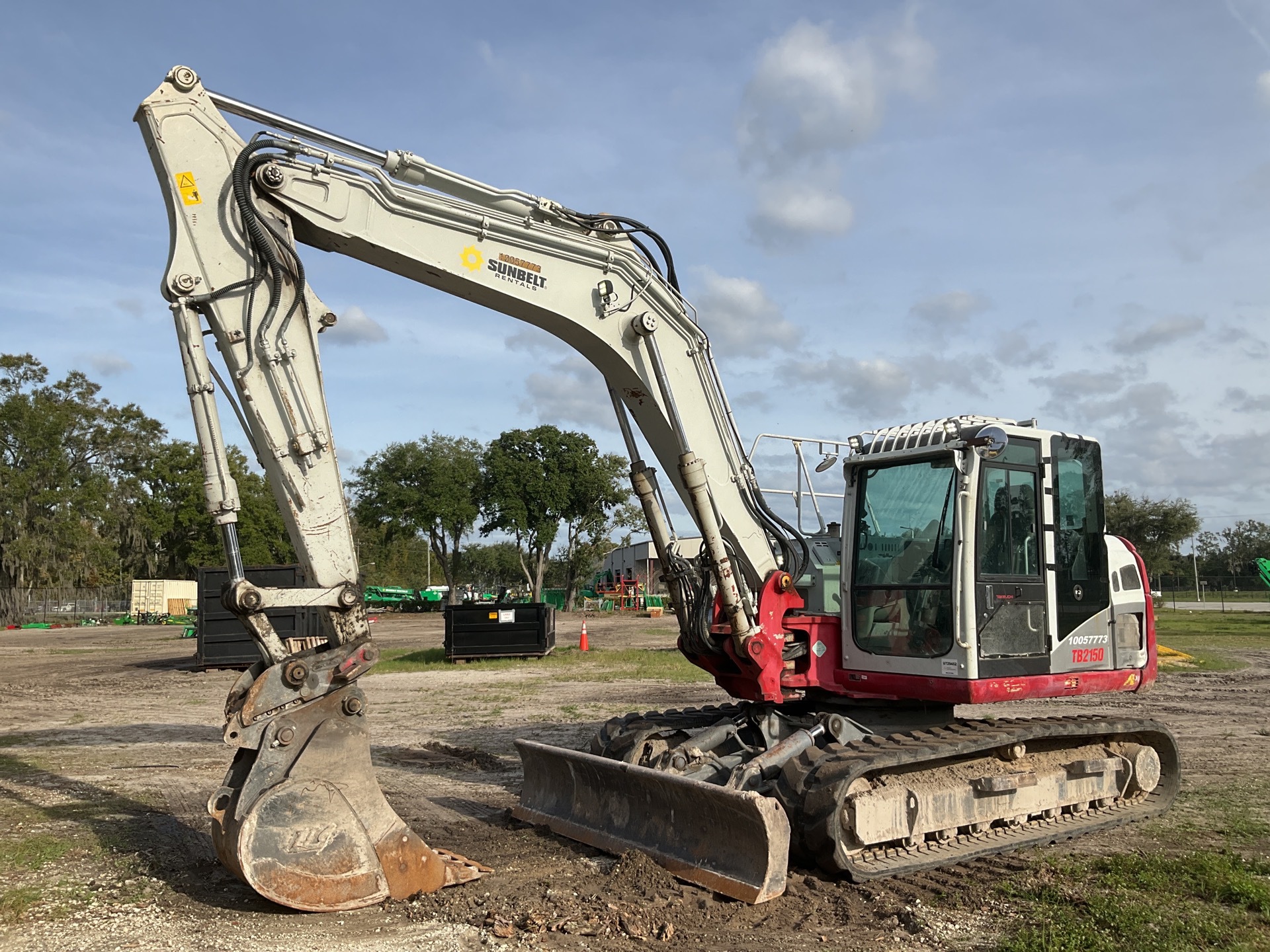 2018 Takeuchi TB2150 Tracked Excavator