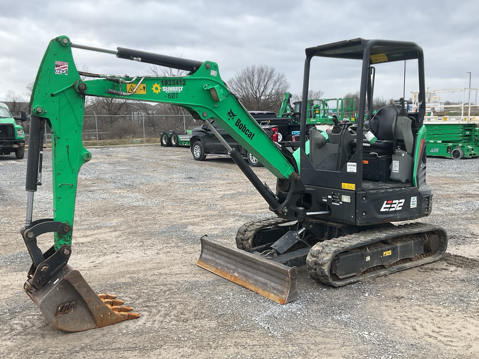 2017 Bobcat E32i Mini Excavator