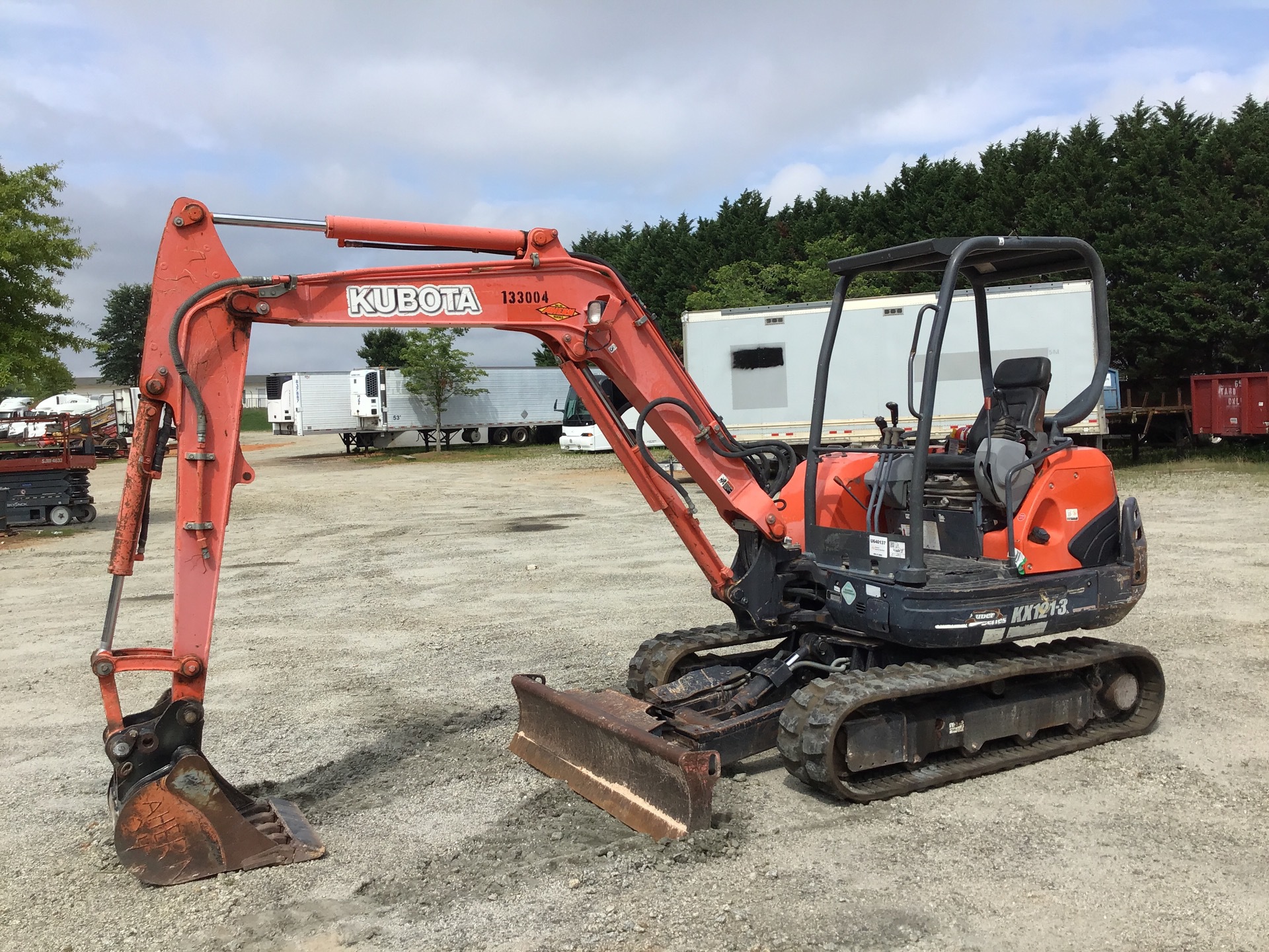 2013 Kubota KX121R1TA Mini Excavator