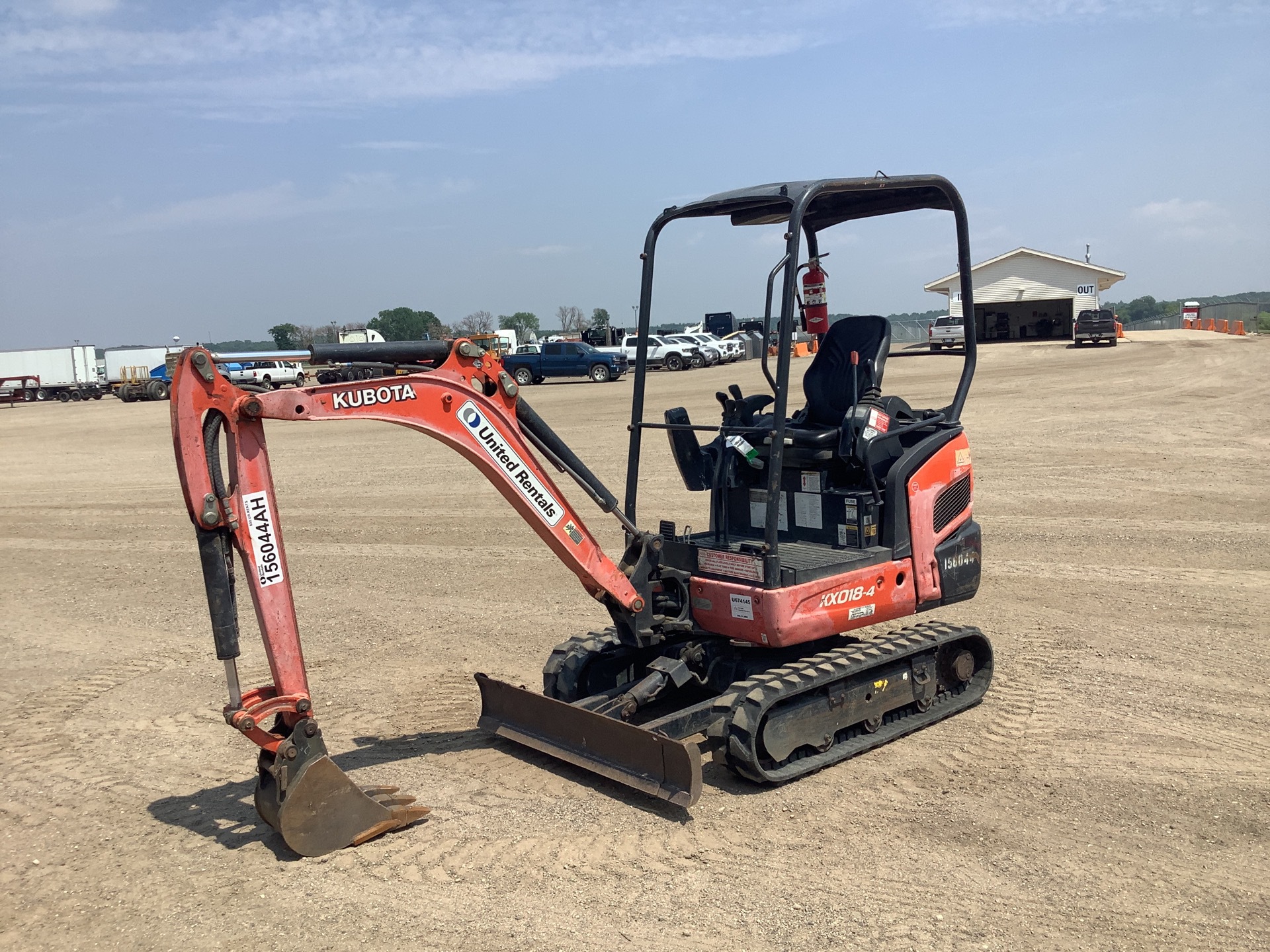 2015 Kubota KX018-4 Mini Excavator