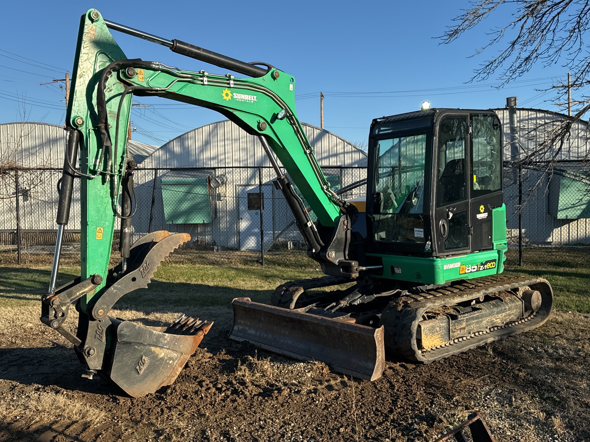 2018 JCB 85Z-1 Eco Mini Excavator