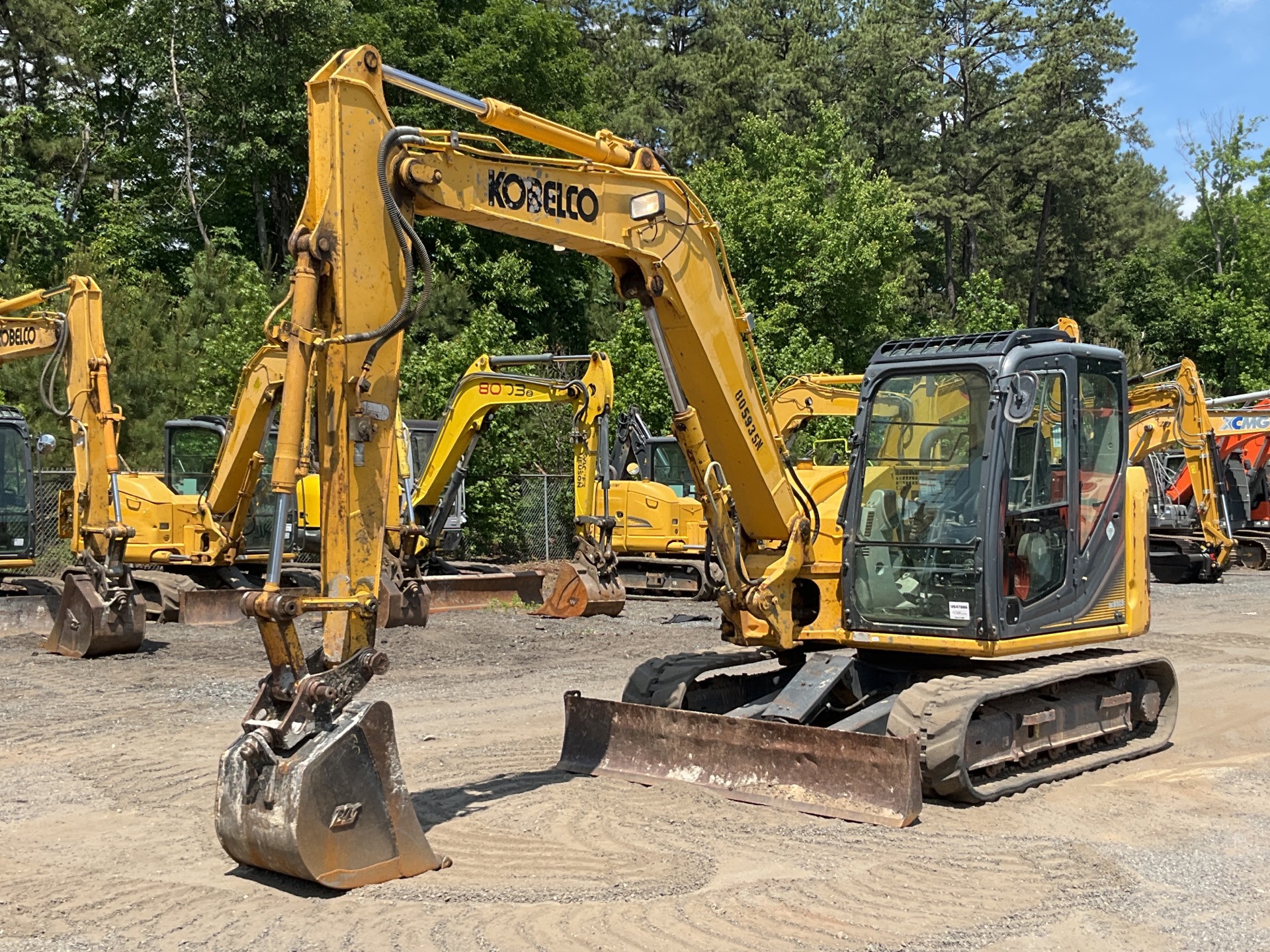 2016 Kobelco SK85CS-3E Mini Excavator