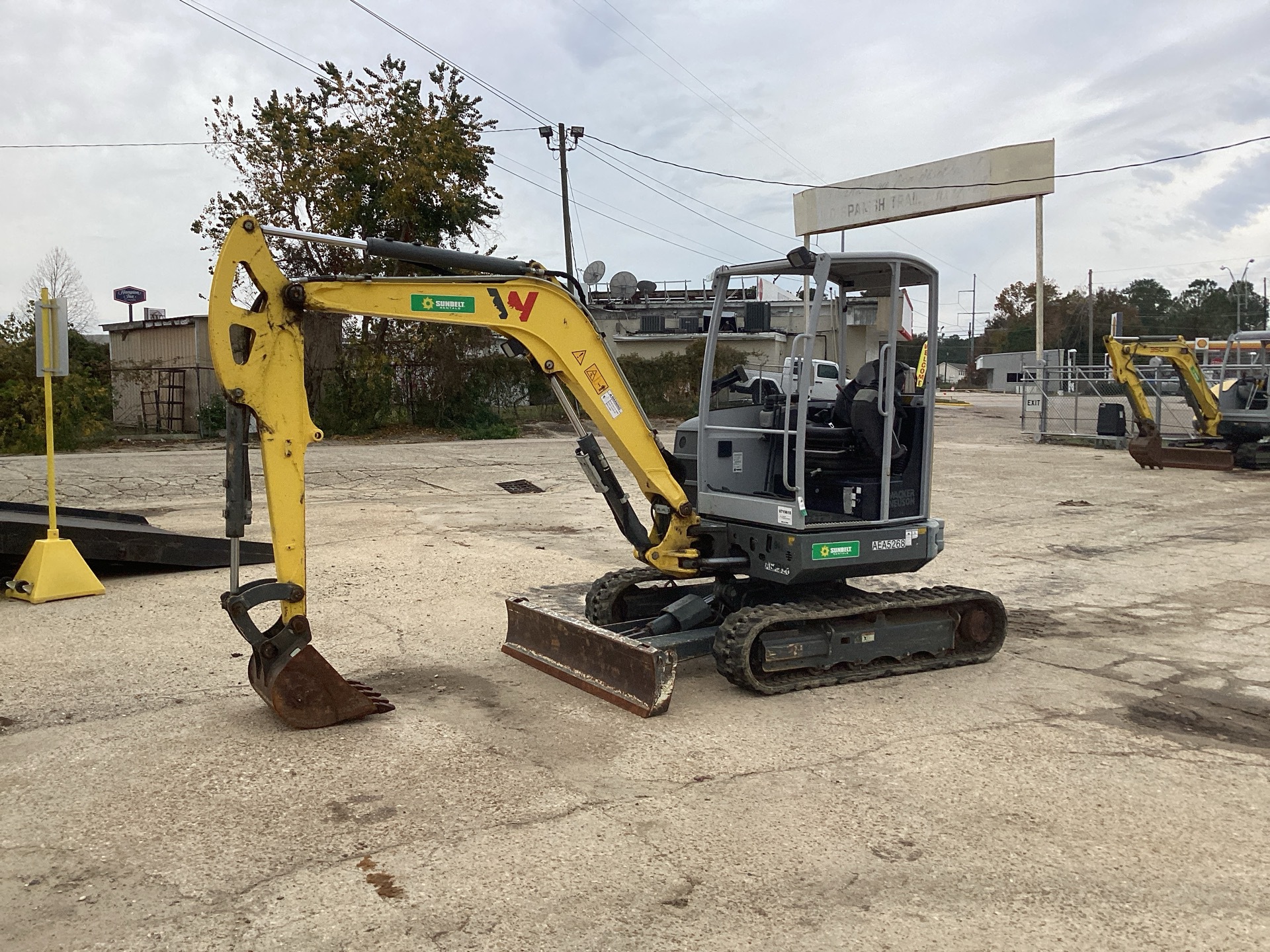 2018 Wacker Neuson EZ36 Mini Excavator