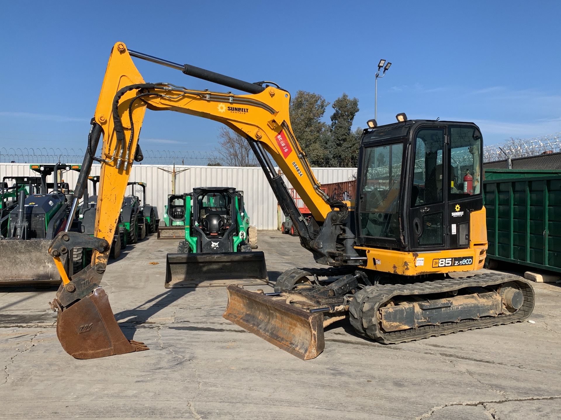 2016 JCB 85Z-1 Mini Excavator