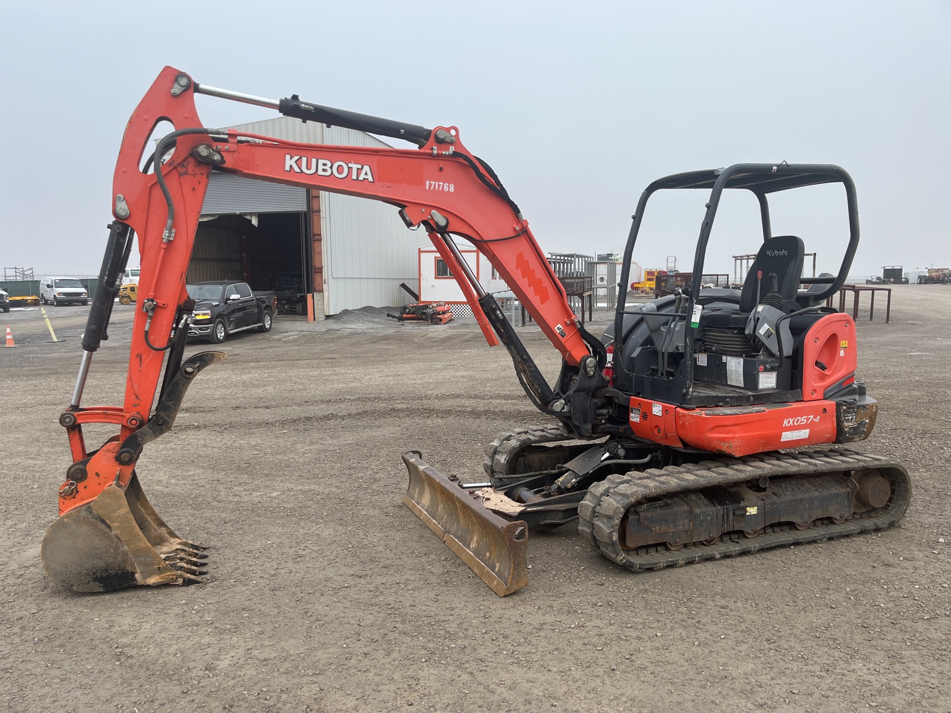 2016 Kubota KX057-4R1A Mini Excavator