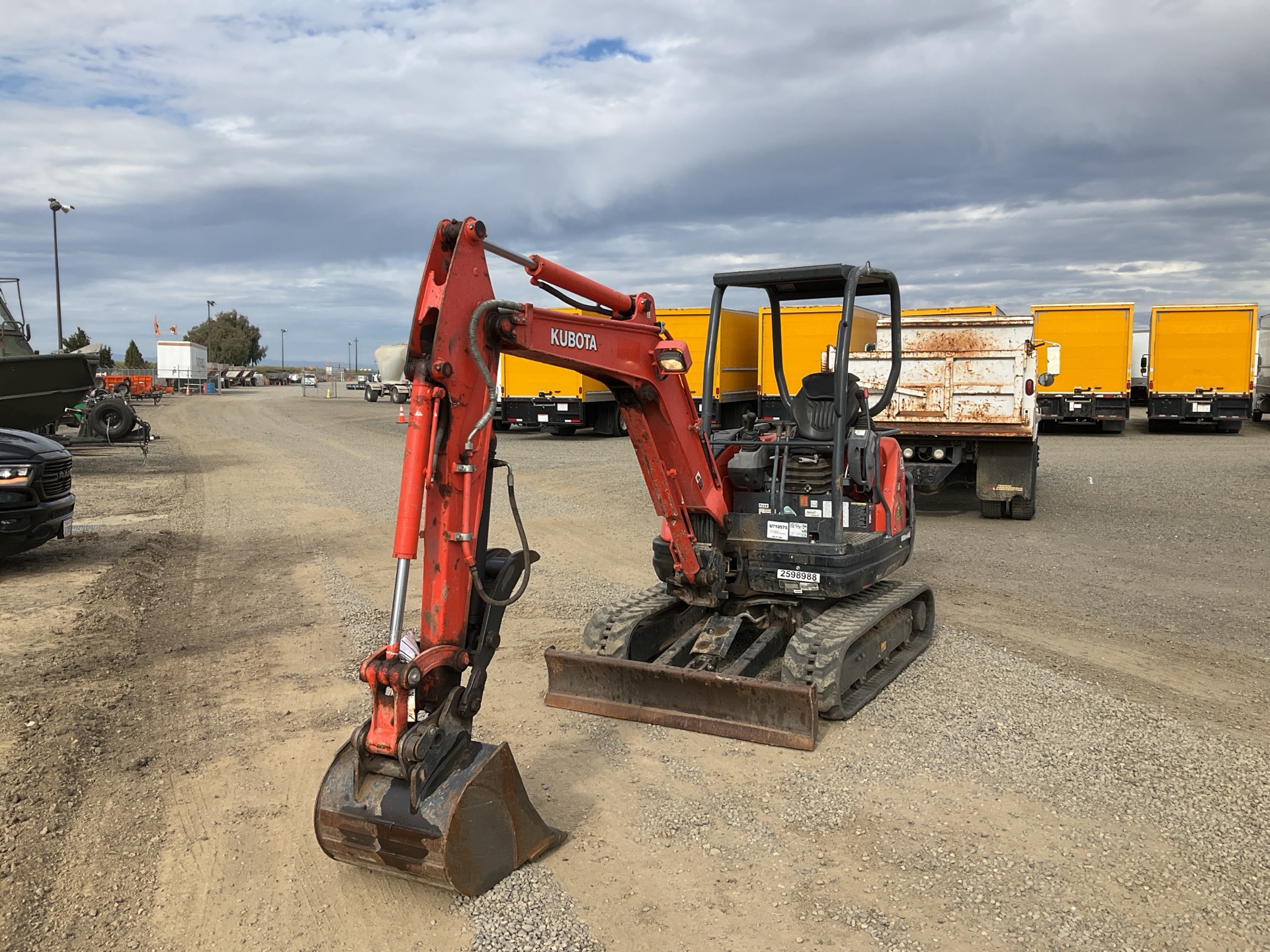 2018 Kubota KX71-3S Mini Excavator