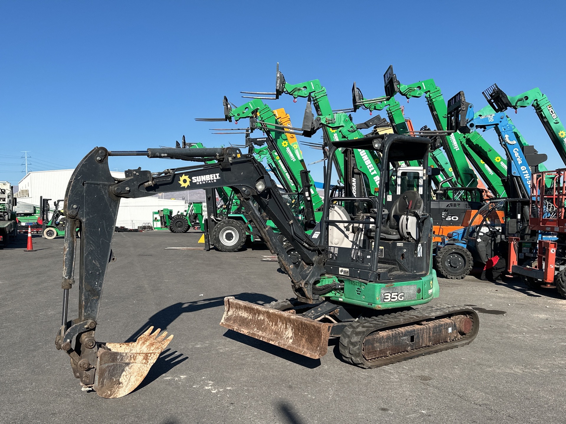 2015 John Deere 35G Mini Excavator