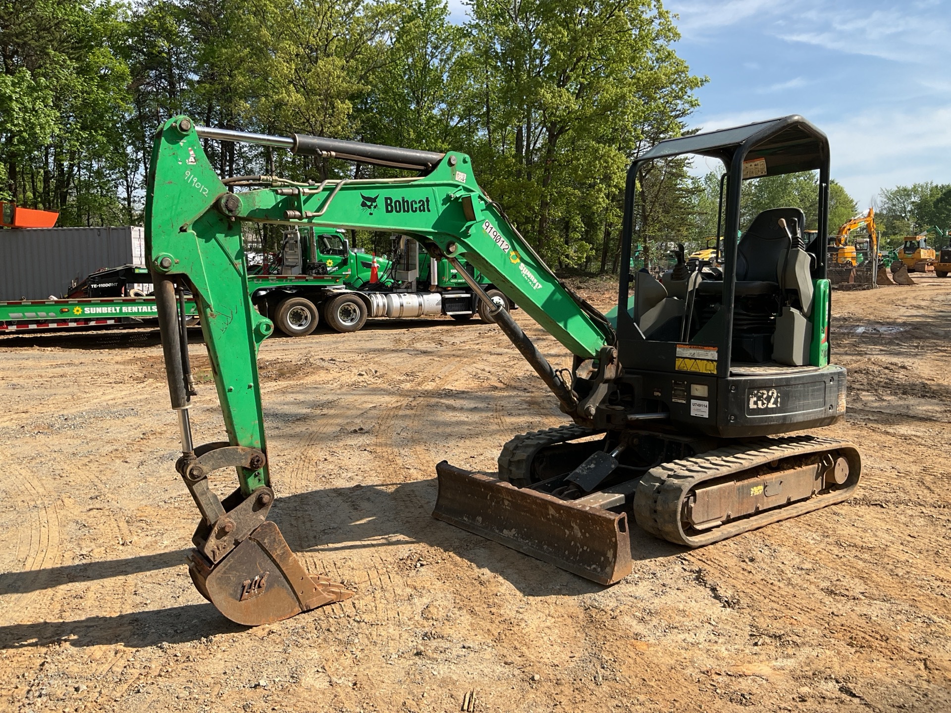 2016 Bobcat E32i Mini Excavator