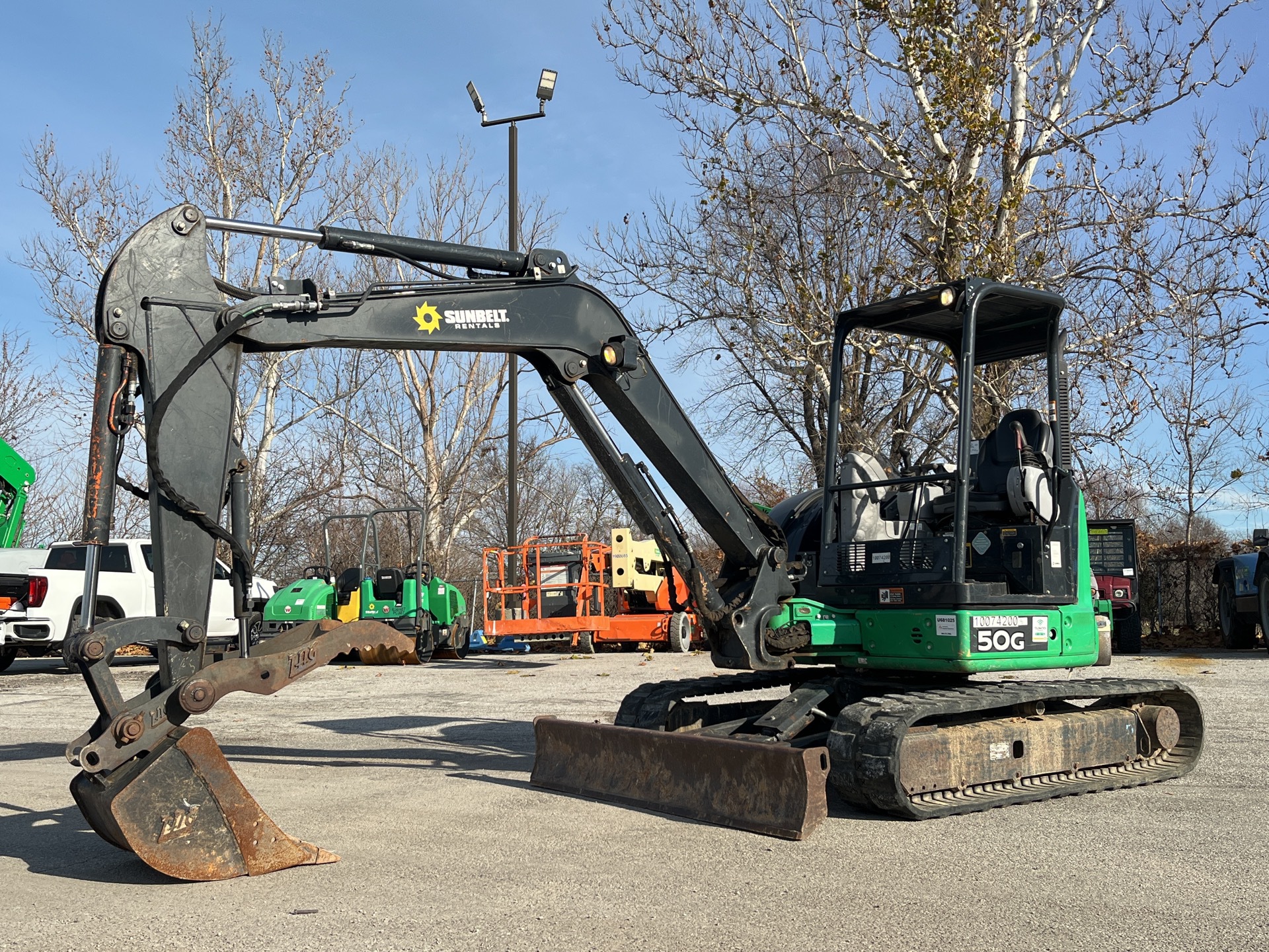 2018 John Deere 50G Mini Excavator