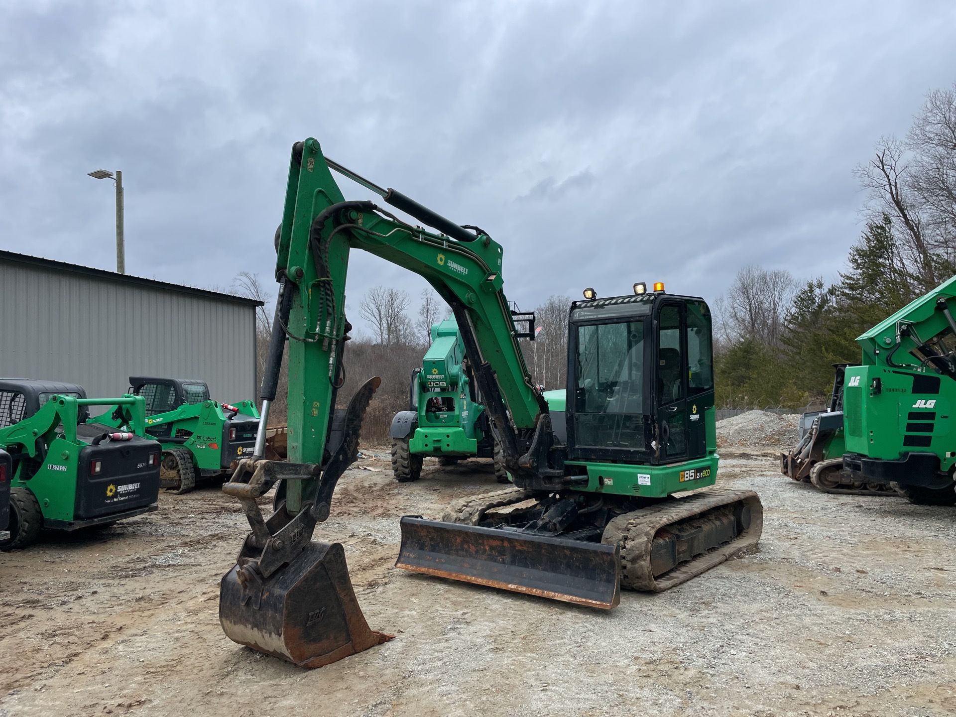 2018 JCB 85Z-1 Mini Excavator