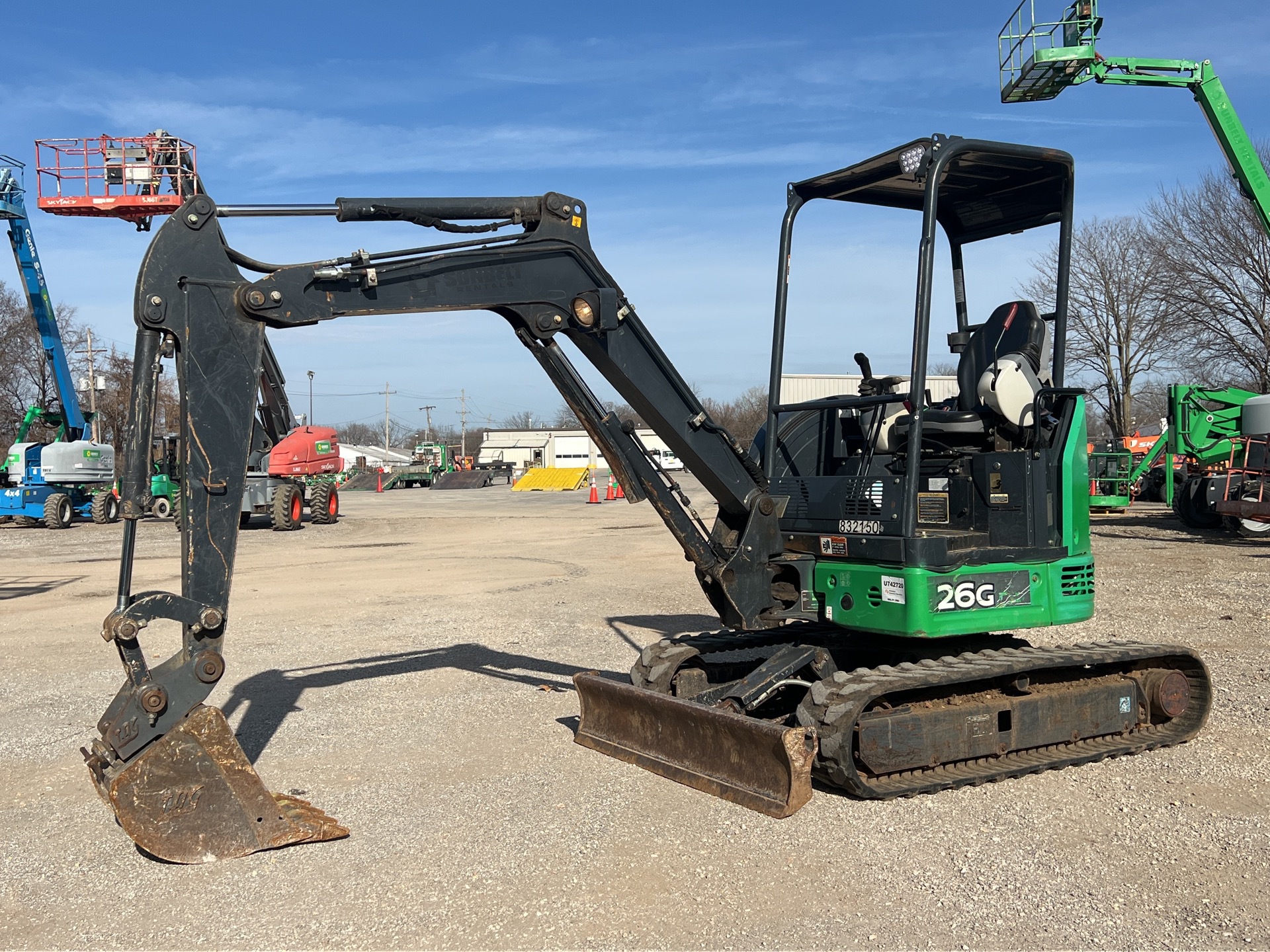 2016 John Deere 26G Mini Excavator