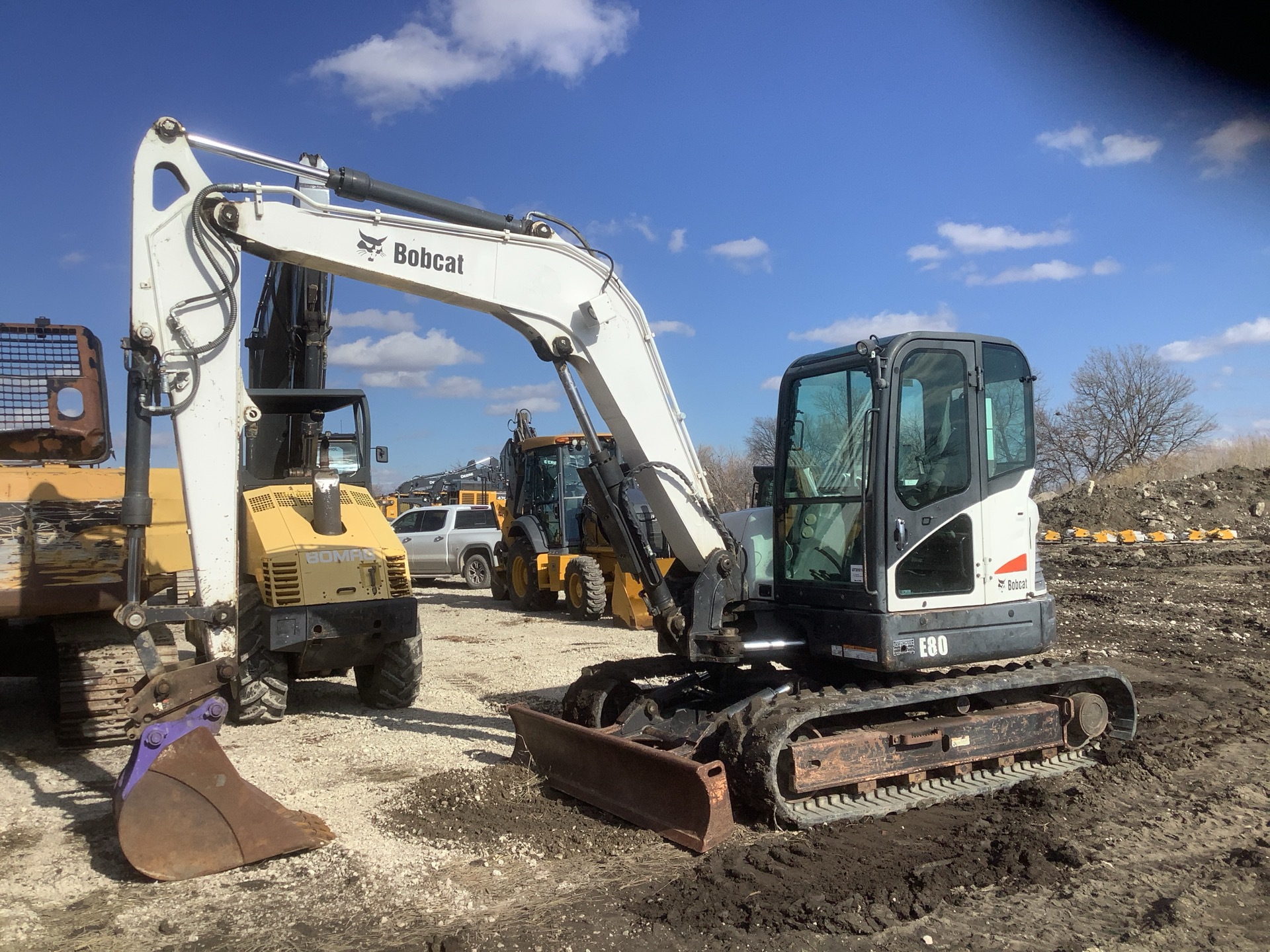 2012 Bobcat E80A Mini Excavator