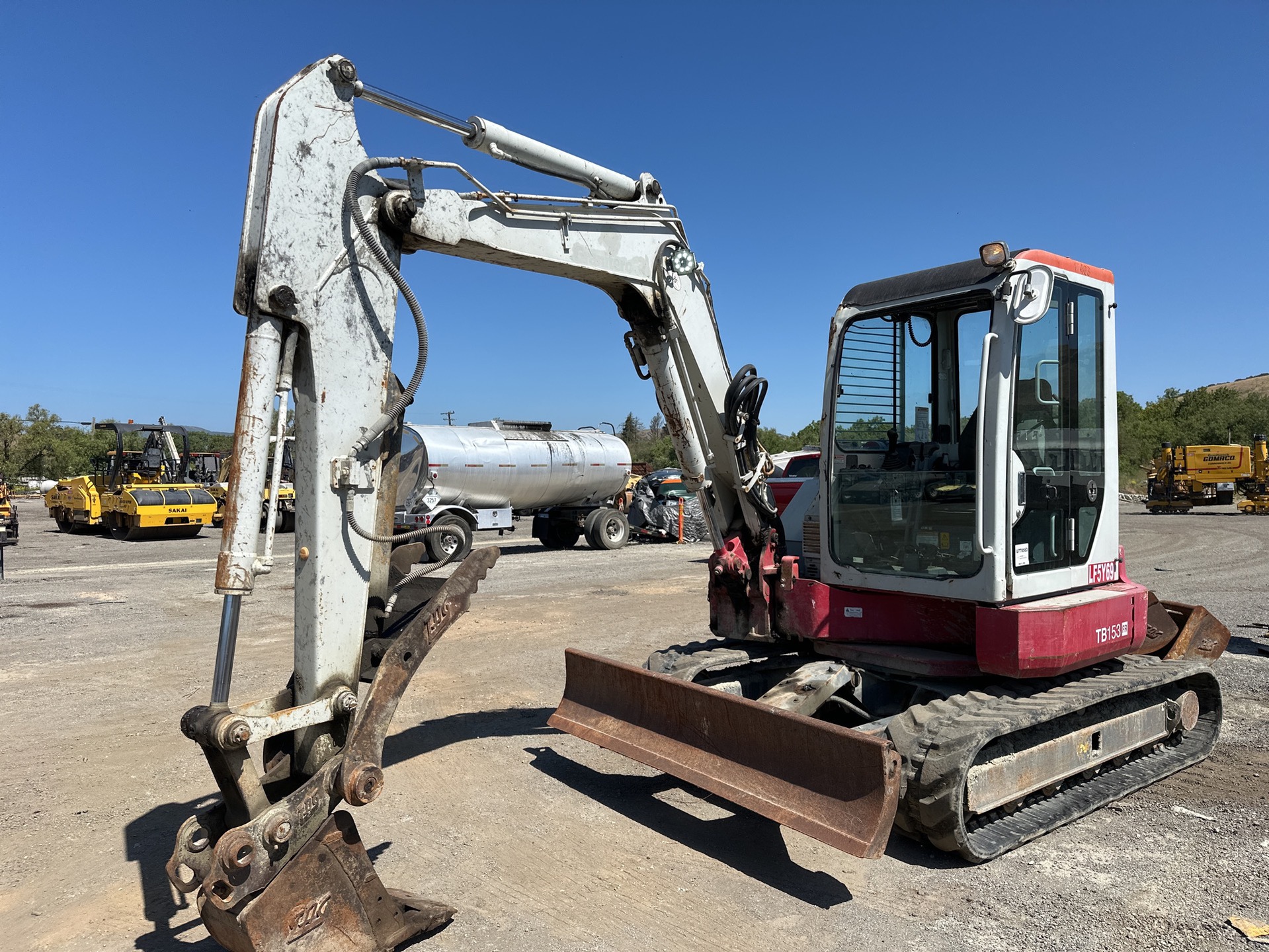 2014 Takeuchi TB153FR Mini Excavator