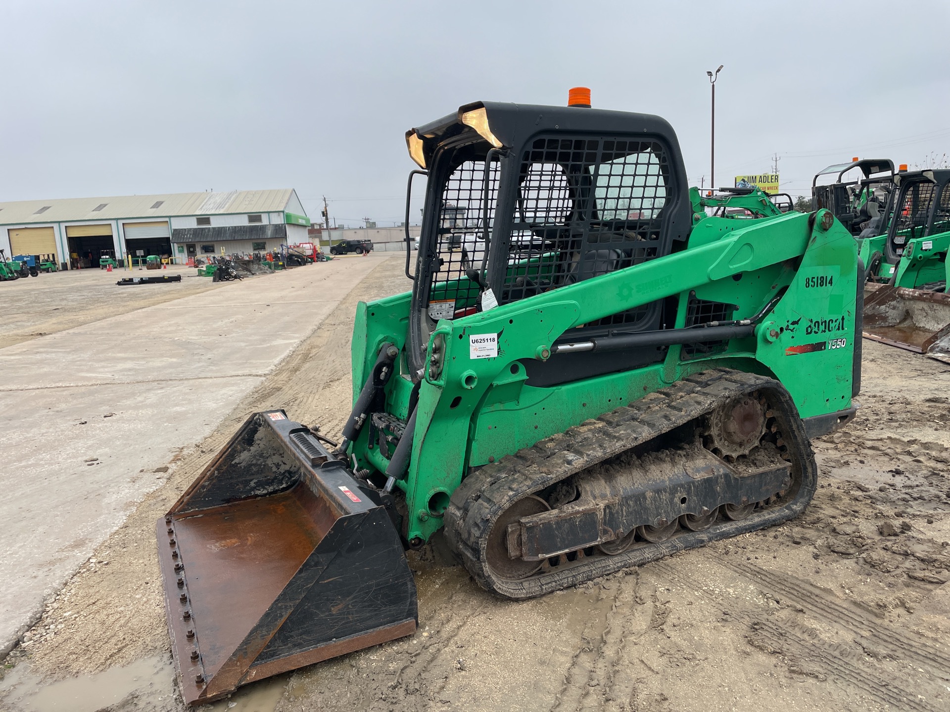 2016 Bobcat T550 Compact Track Loader