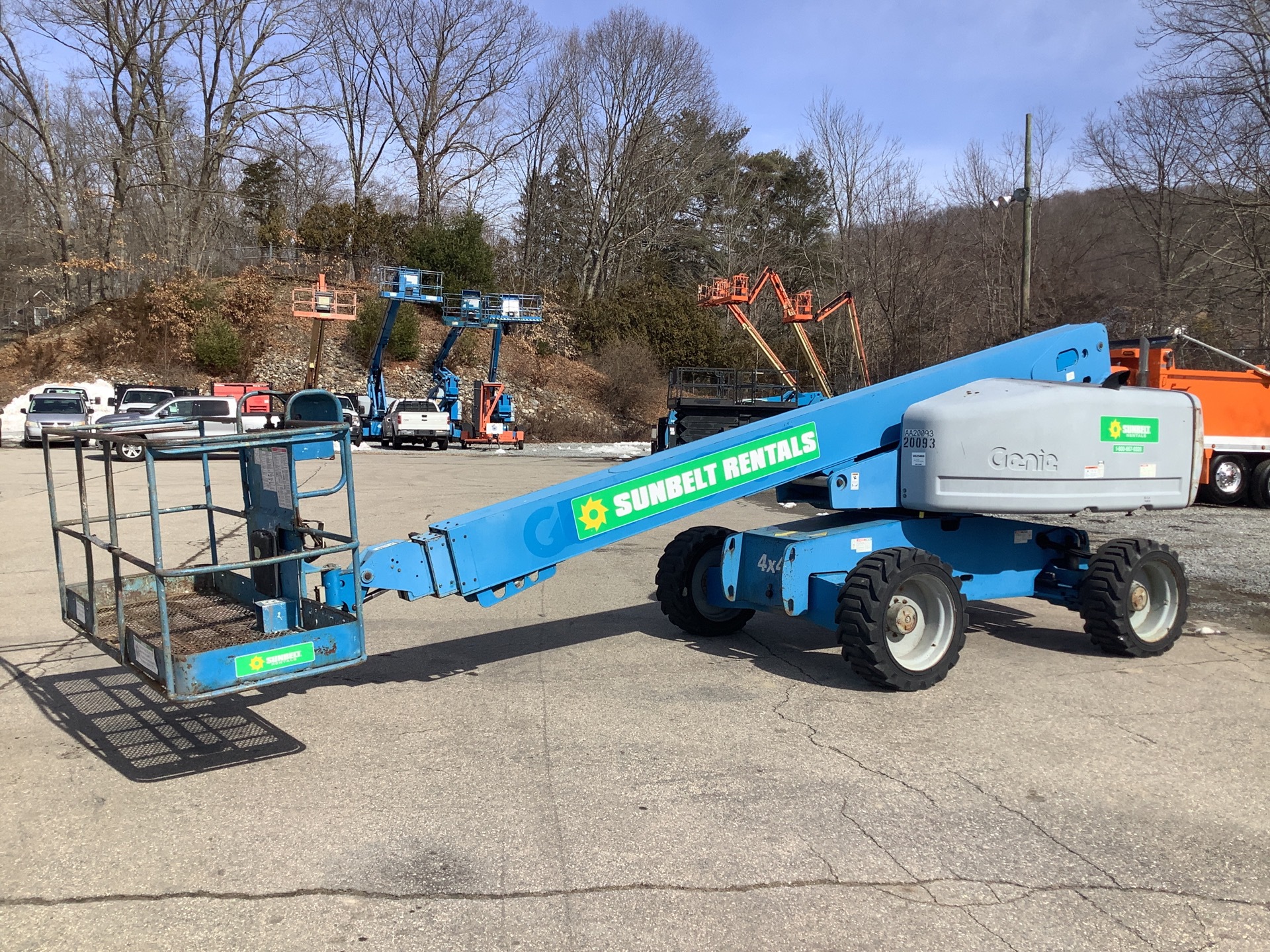 2006 Genie S-60 4WD Diesel Telescopic Boom Lift