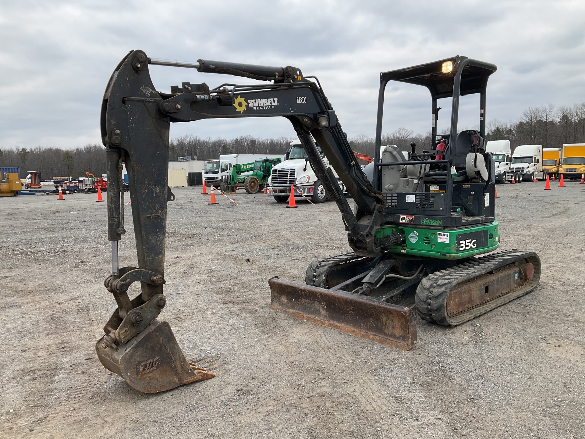 2016 John Deere 35G Mini Excavator