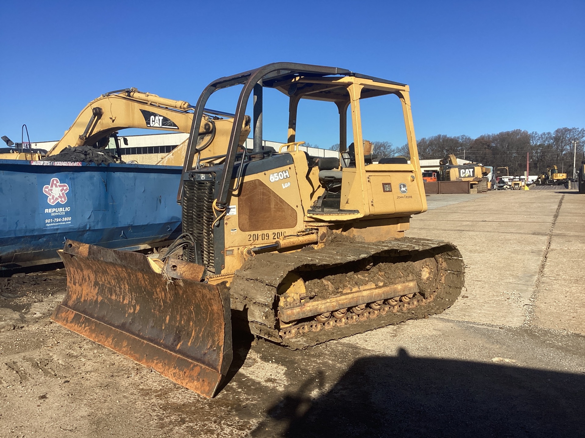 2002 John Deere 650H LGP Crawler Dozer