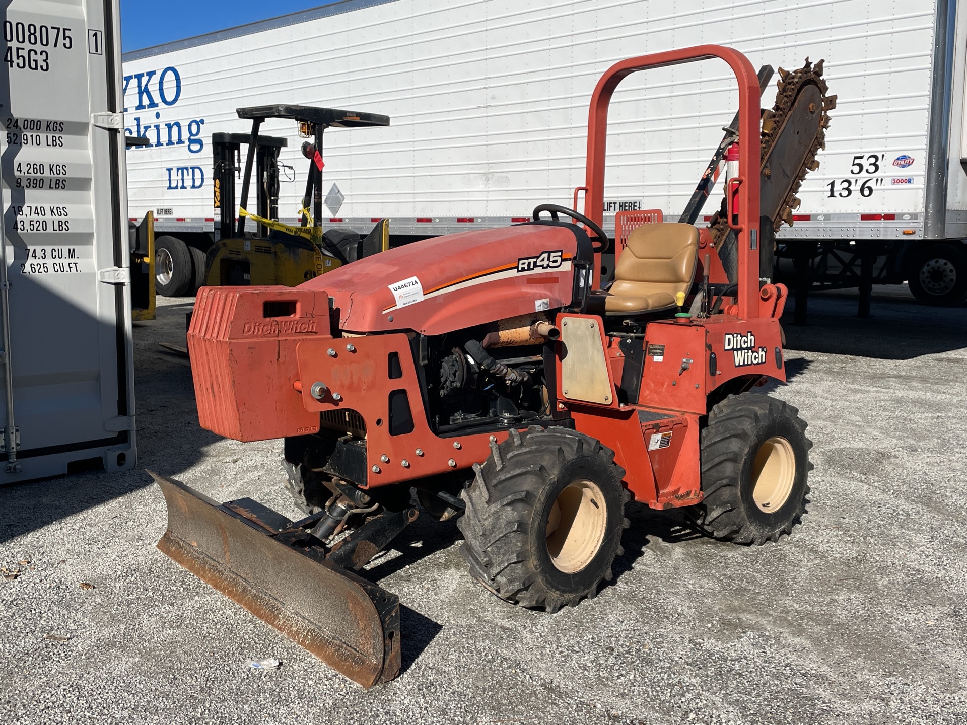 2012 Ditch Witch RT45 4x4 Trencher